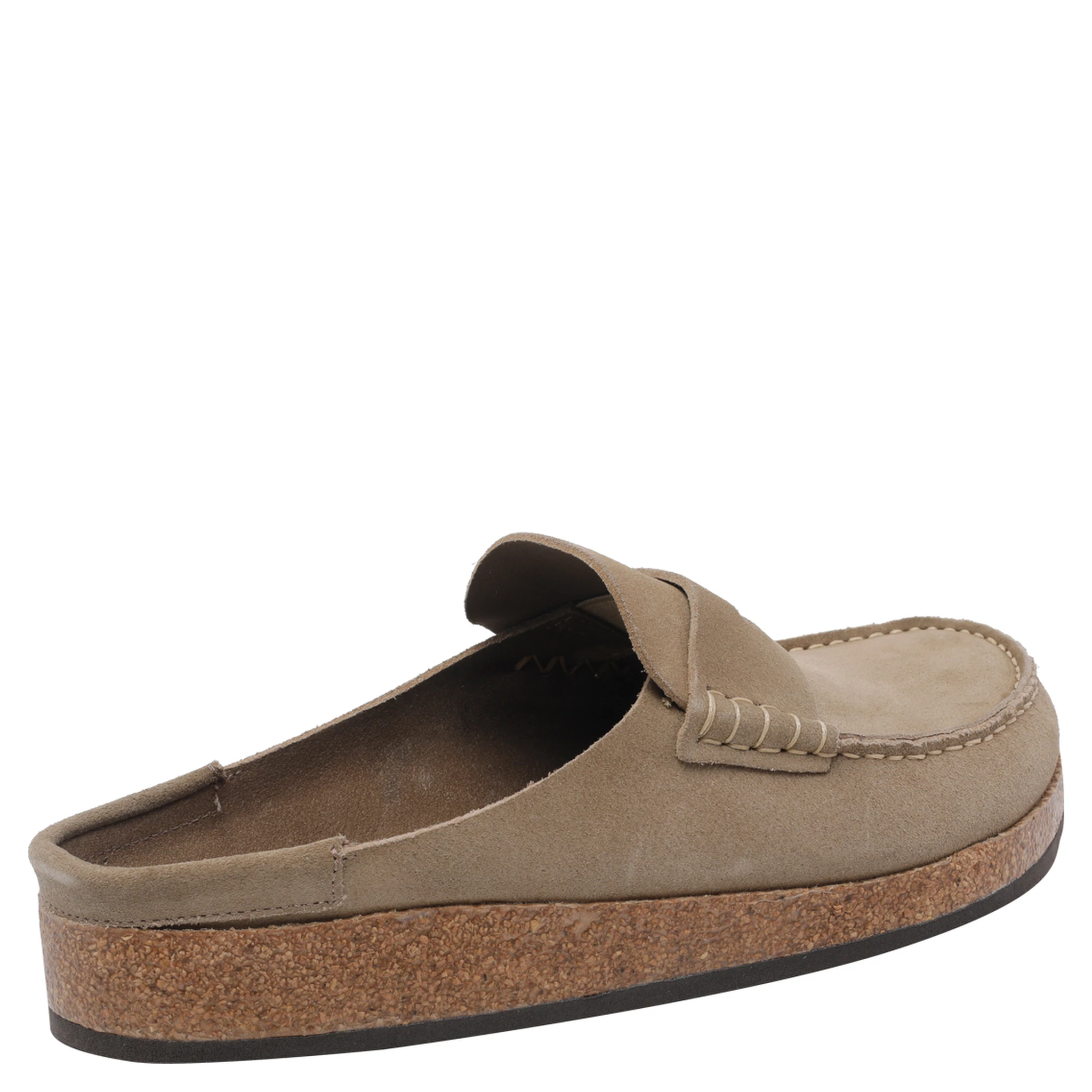 أحذية بيركنستوك المسطحة، لون بيج