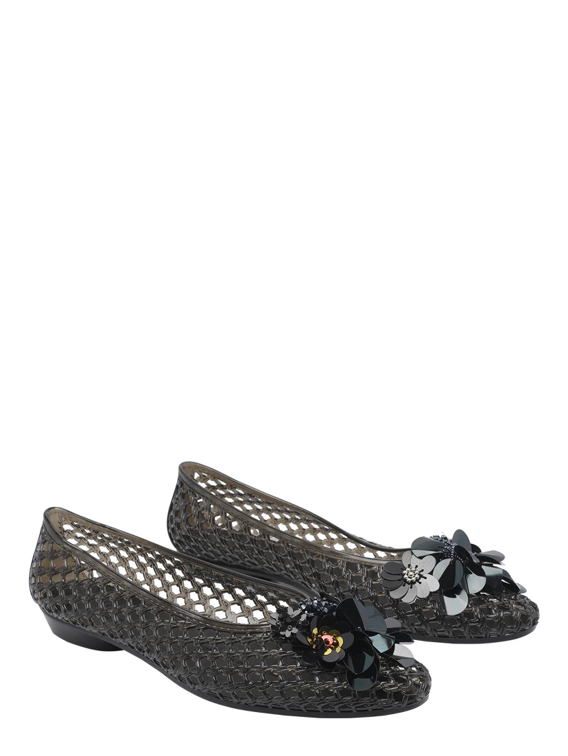 HEAVENLY JELLY Flat shoes Black
