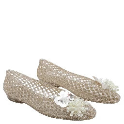 HEAVENLY JELLY Flat shoes Beige