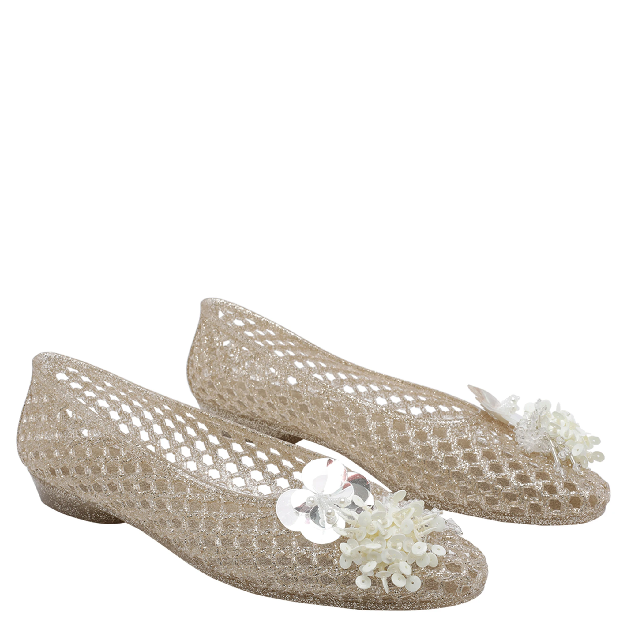 HEAVENLY JELLY Flat shoes Beige