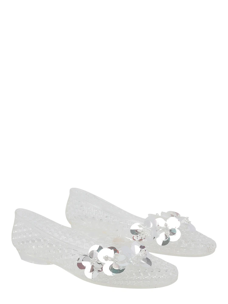 HEAVENLY JELLY Flat shoes White alternative