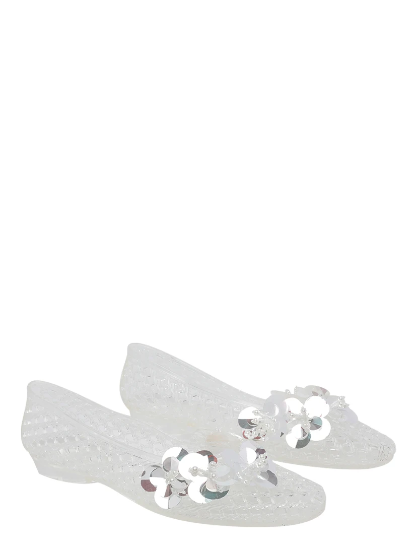 HEAVENLY JELLY Flat shoes White