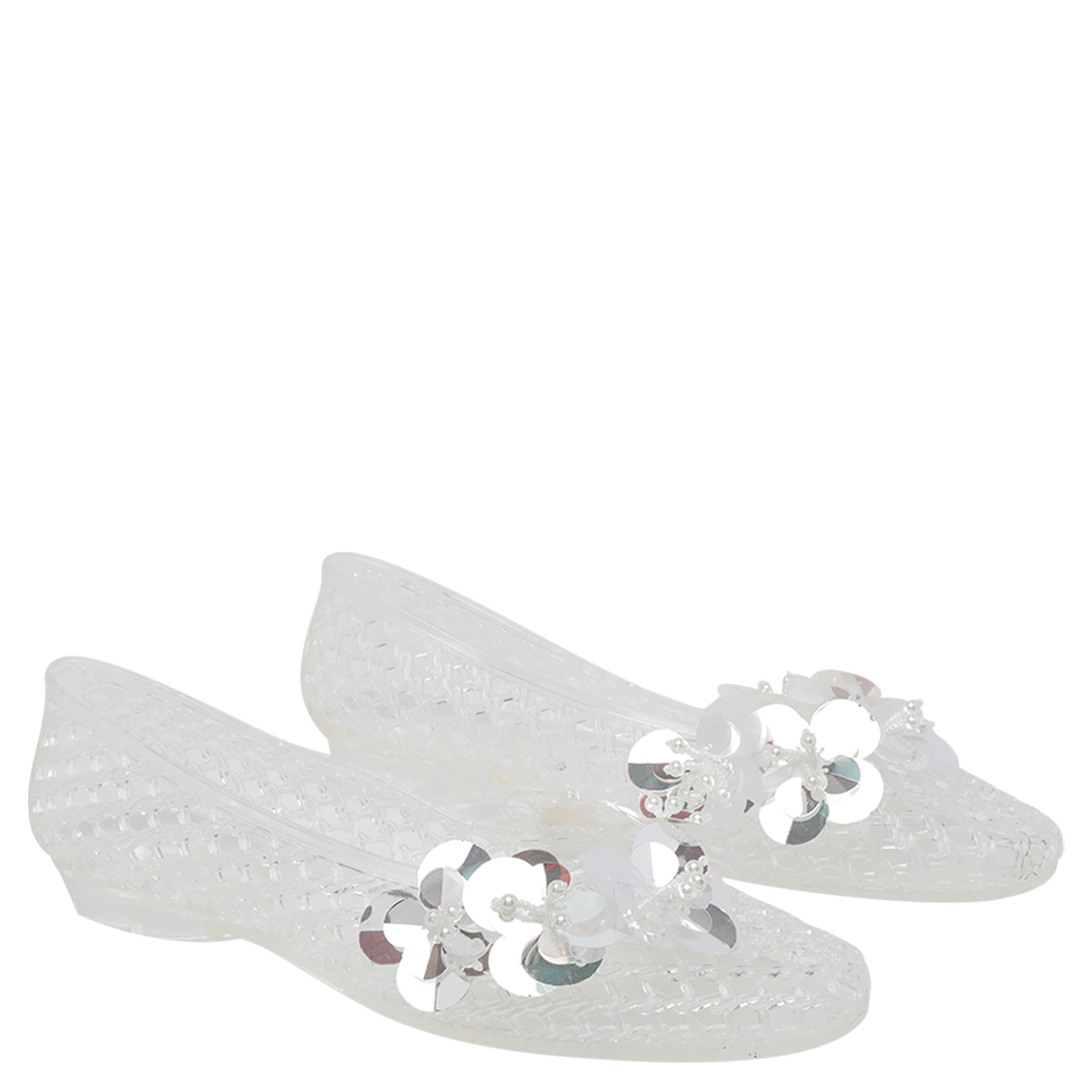 HEAVENLY JELLY Flat shoes White