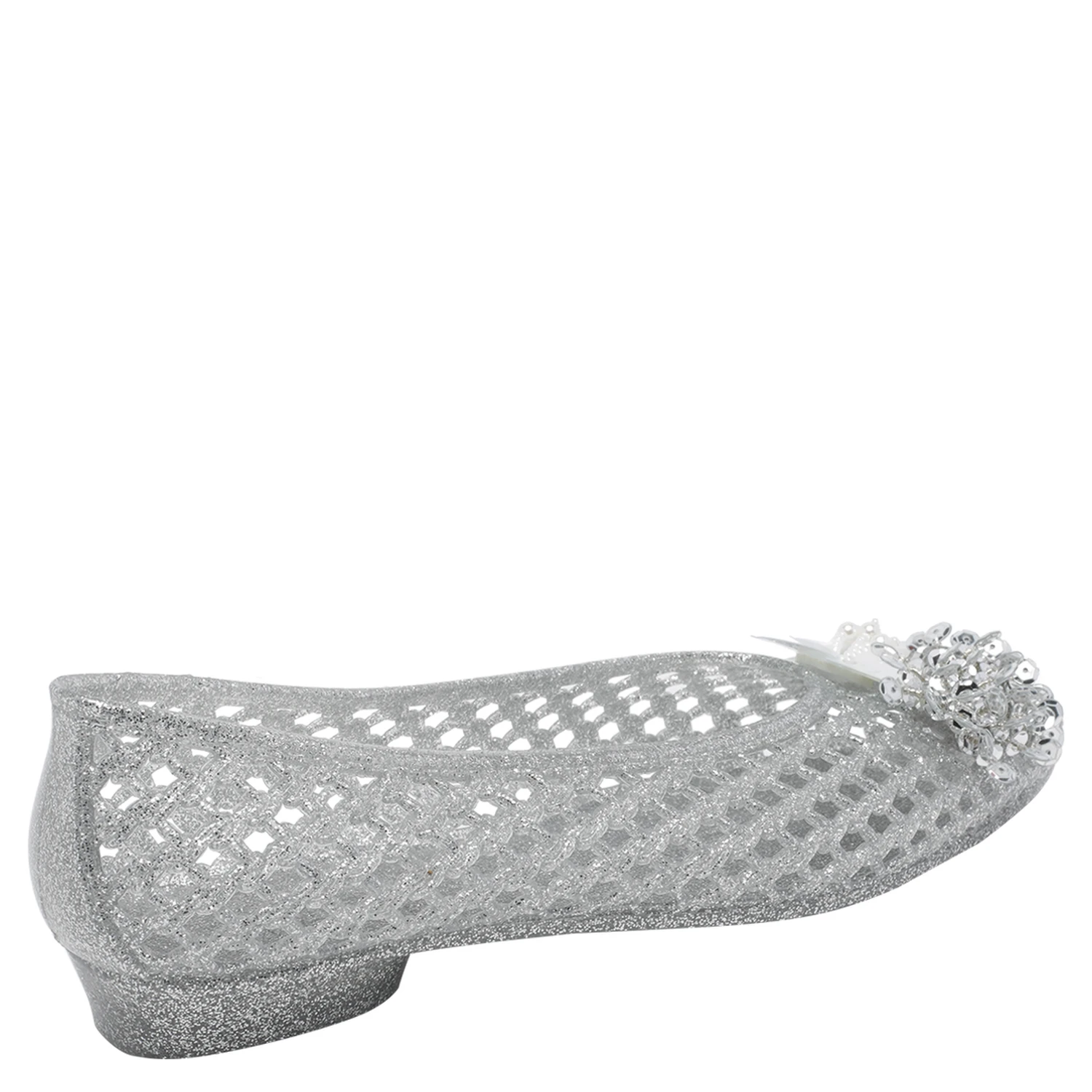 HEAVENLY JELLY Flat shoes Silver