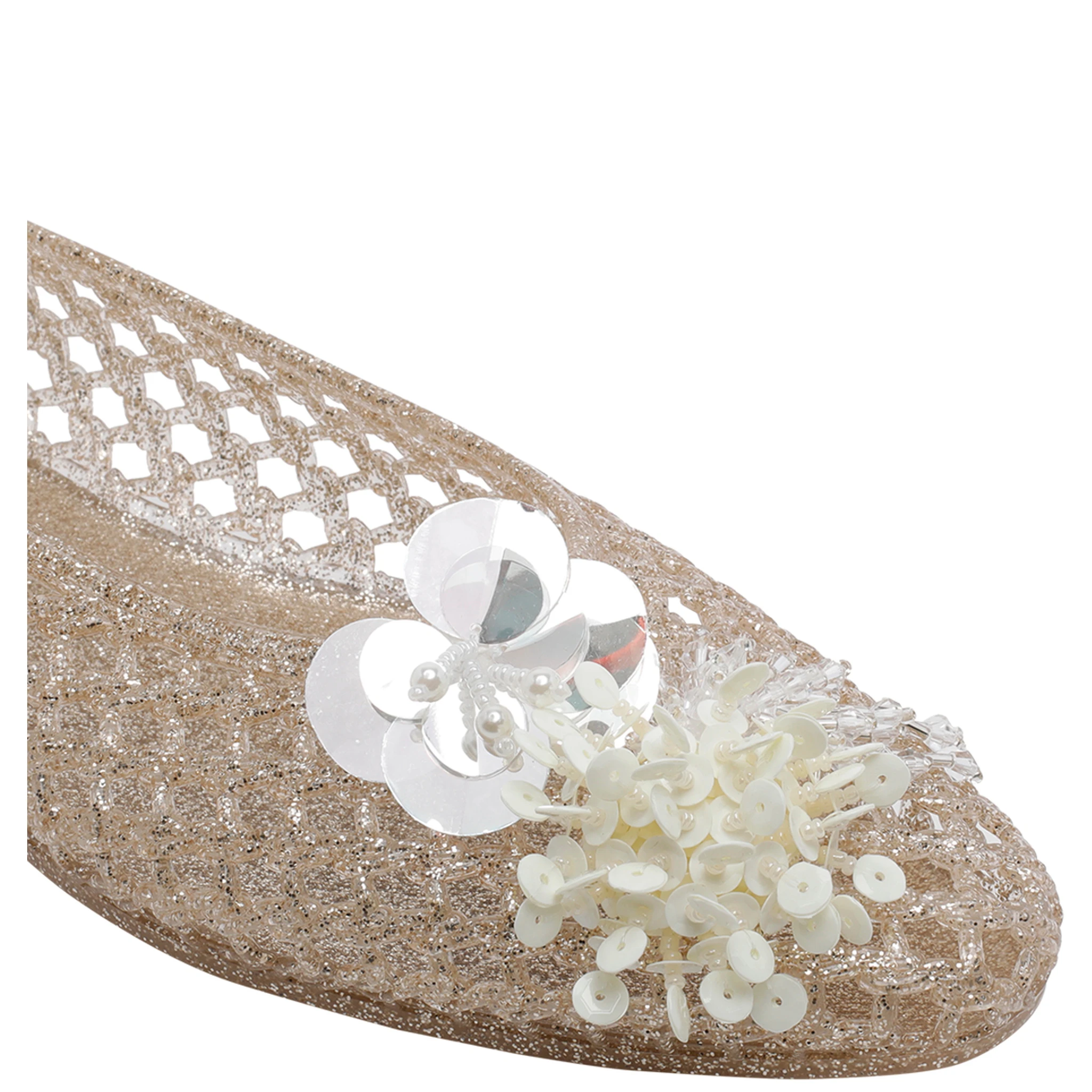 HEAVENLY JELLY Flat shoes Beige