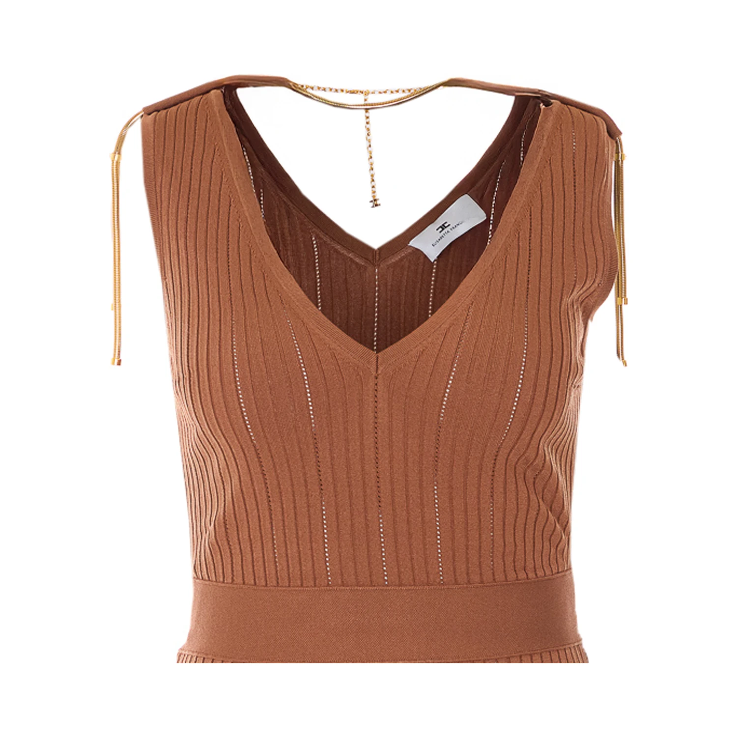 Elisabetta Franchi Dresses Brown