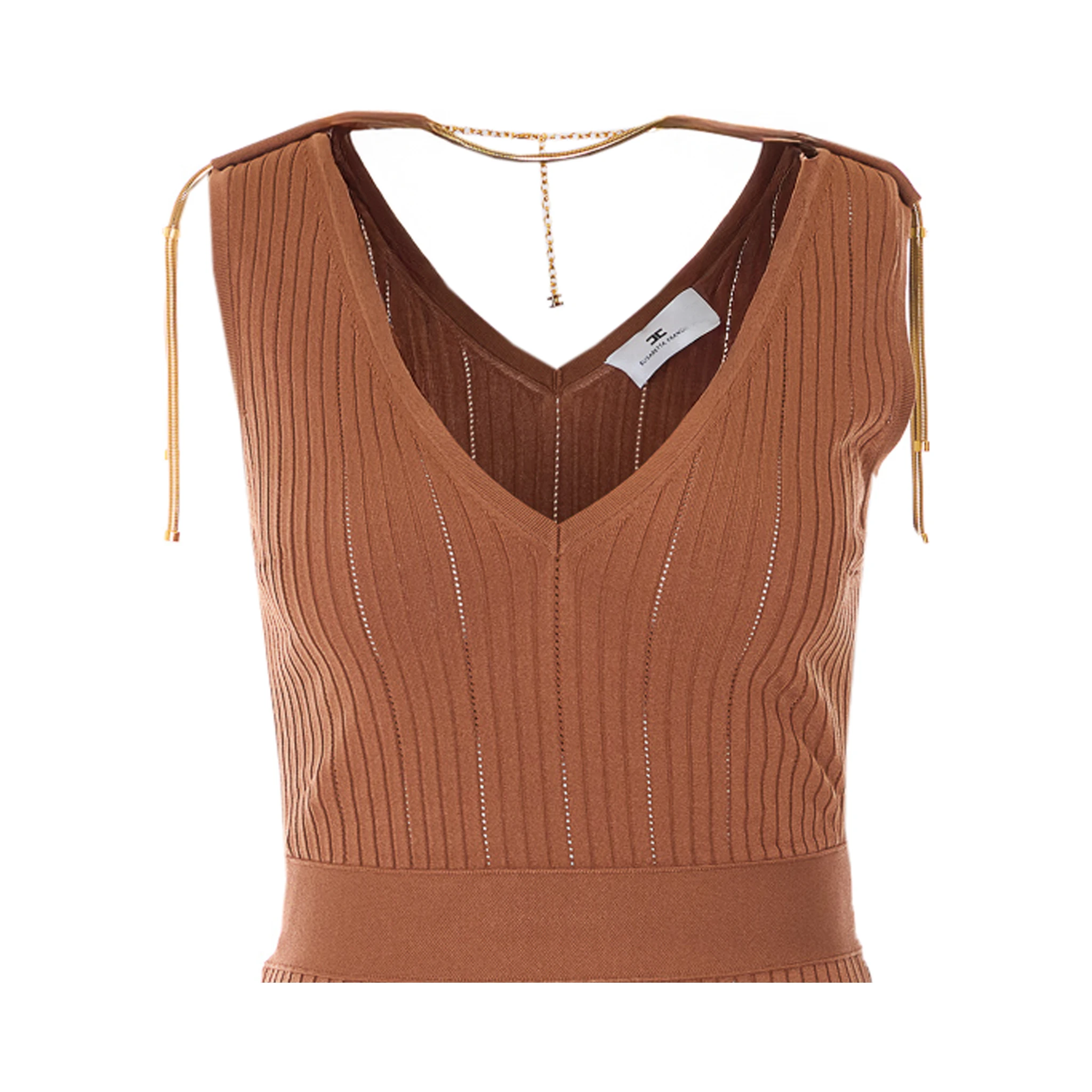 Elisabetta Franchi Dresses Brown