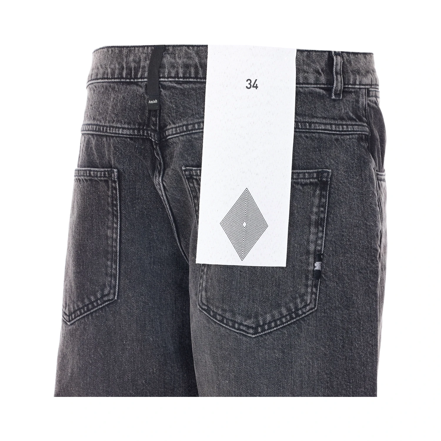 AMISH Jeans Black