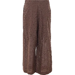 Twin-set Trousers Brown