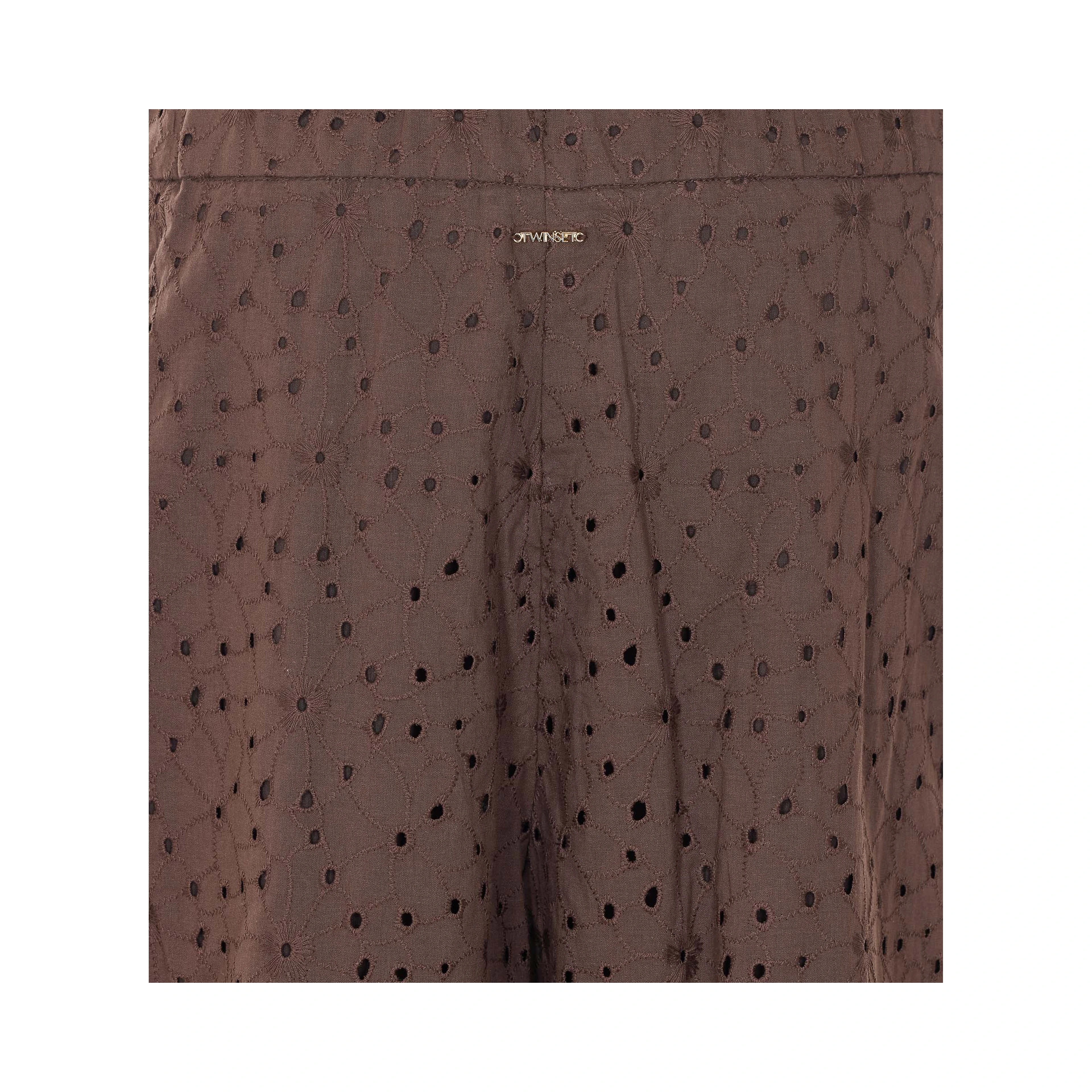 Twin-set Trousers Brown