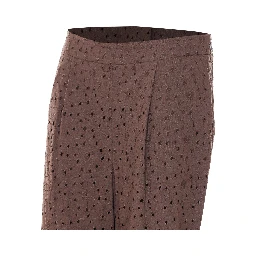 Twin-set Trousers Brown