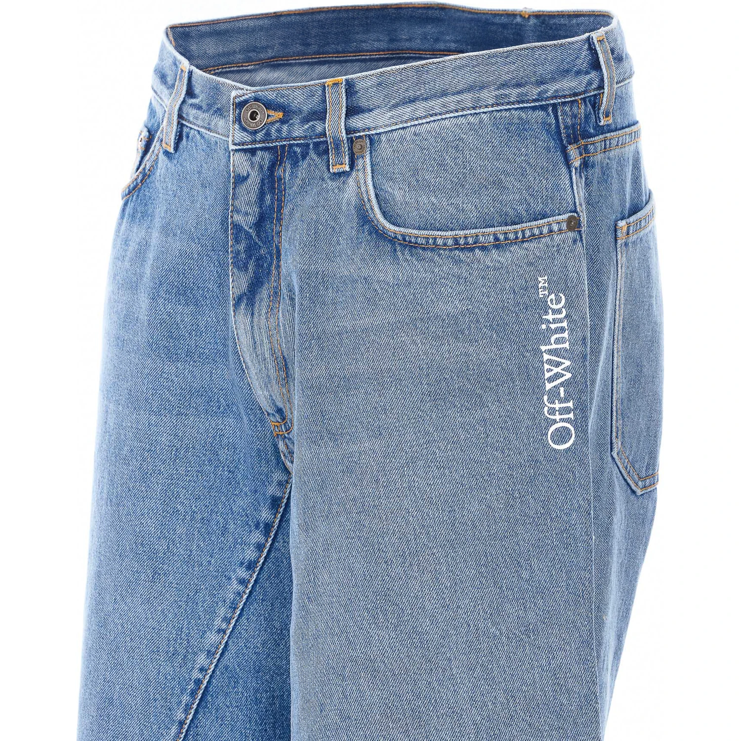 Off White Jeans Blue