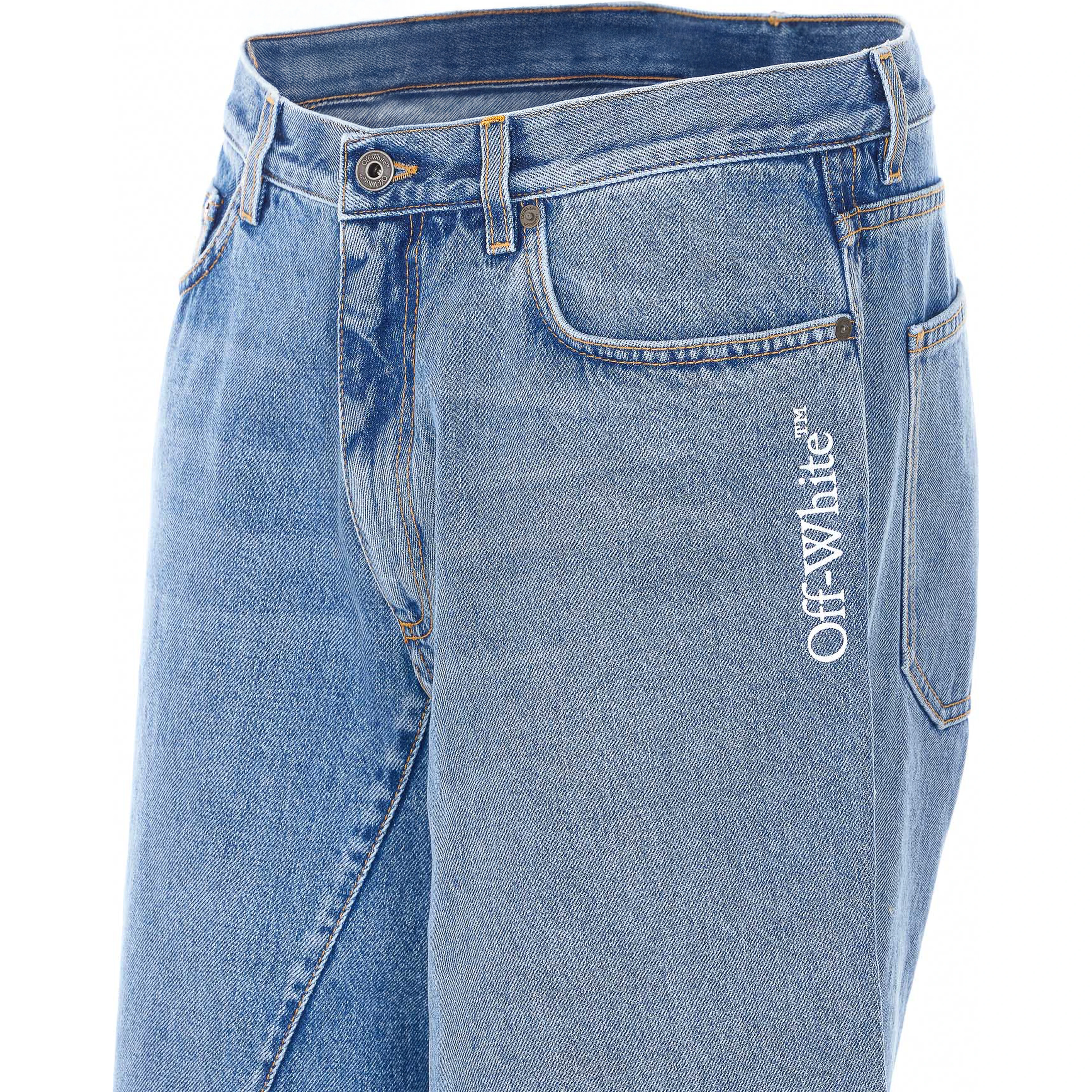 Off White Jeans Blue