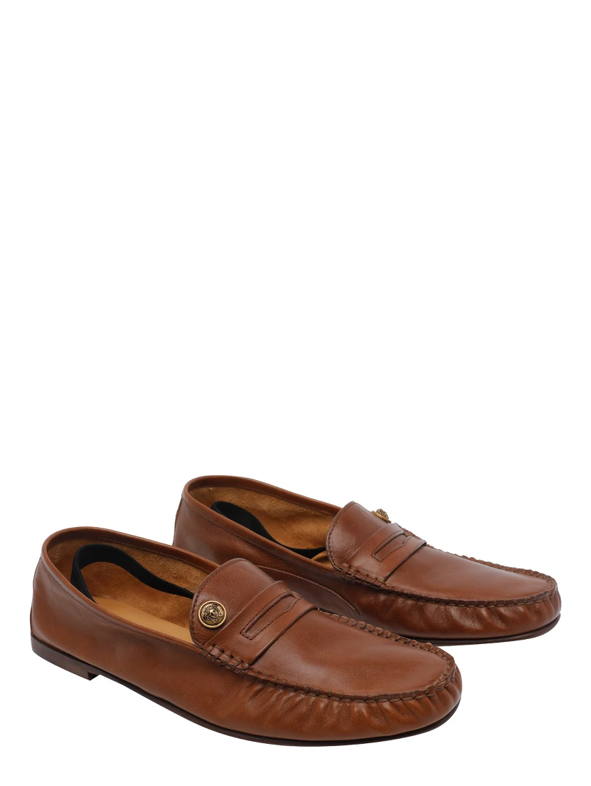 Versace Flat shoes Brown