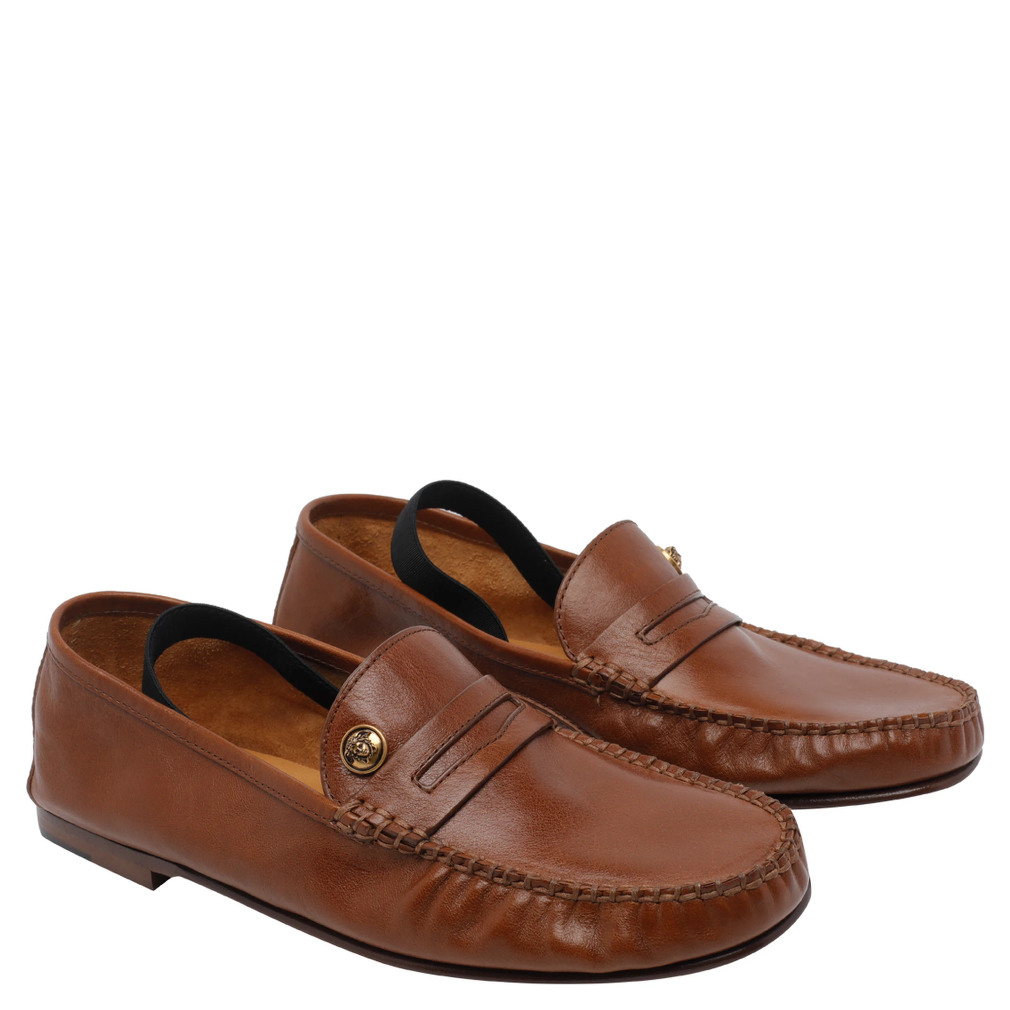 Versace Flat shoes Brown