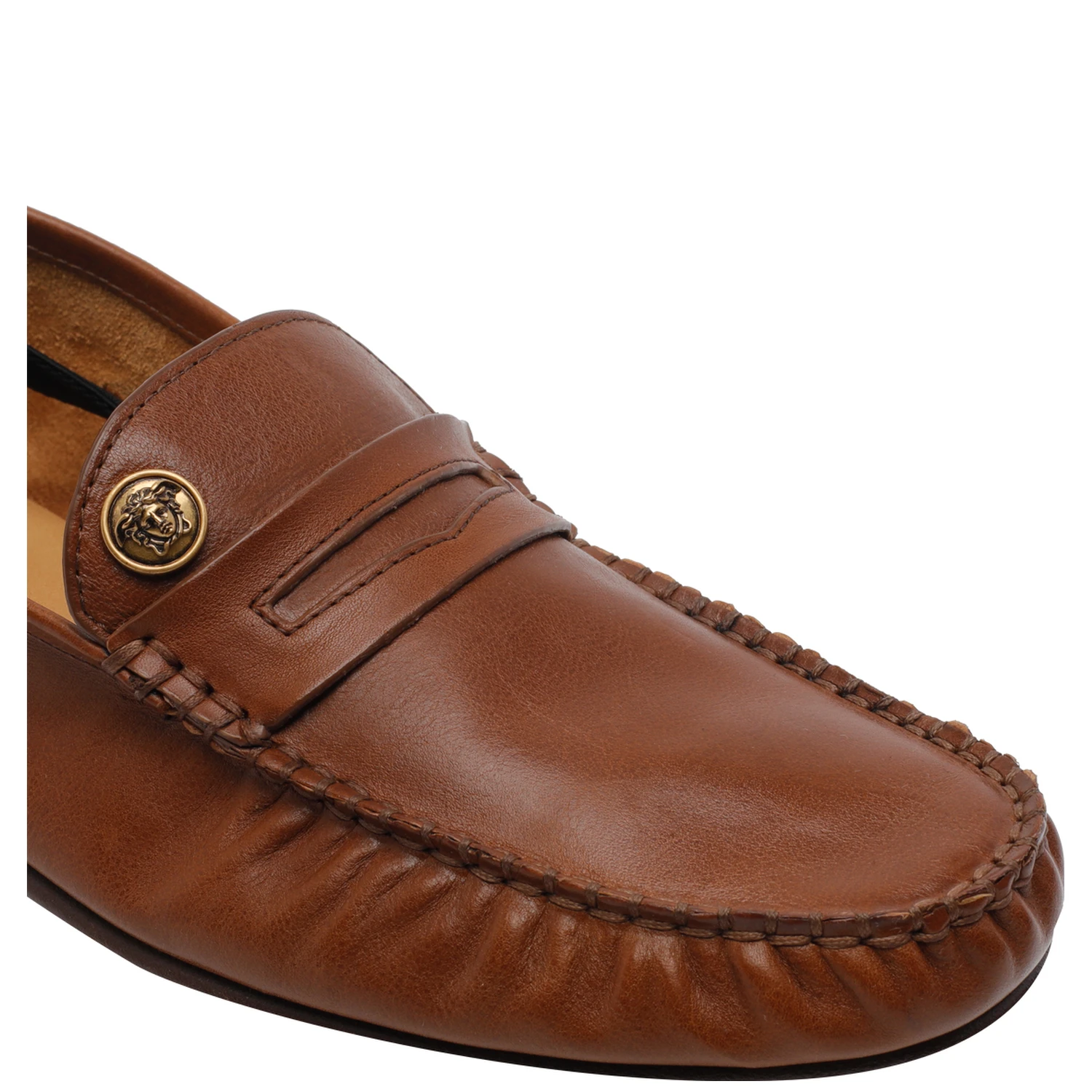 Versace Flat shoes Brown