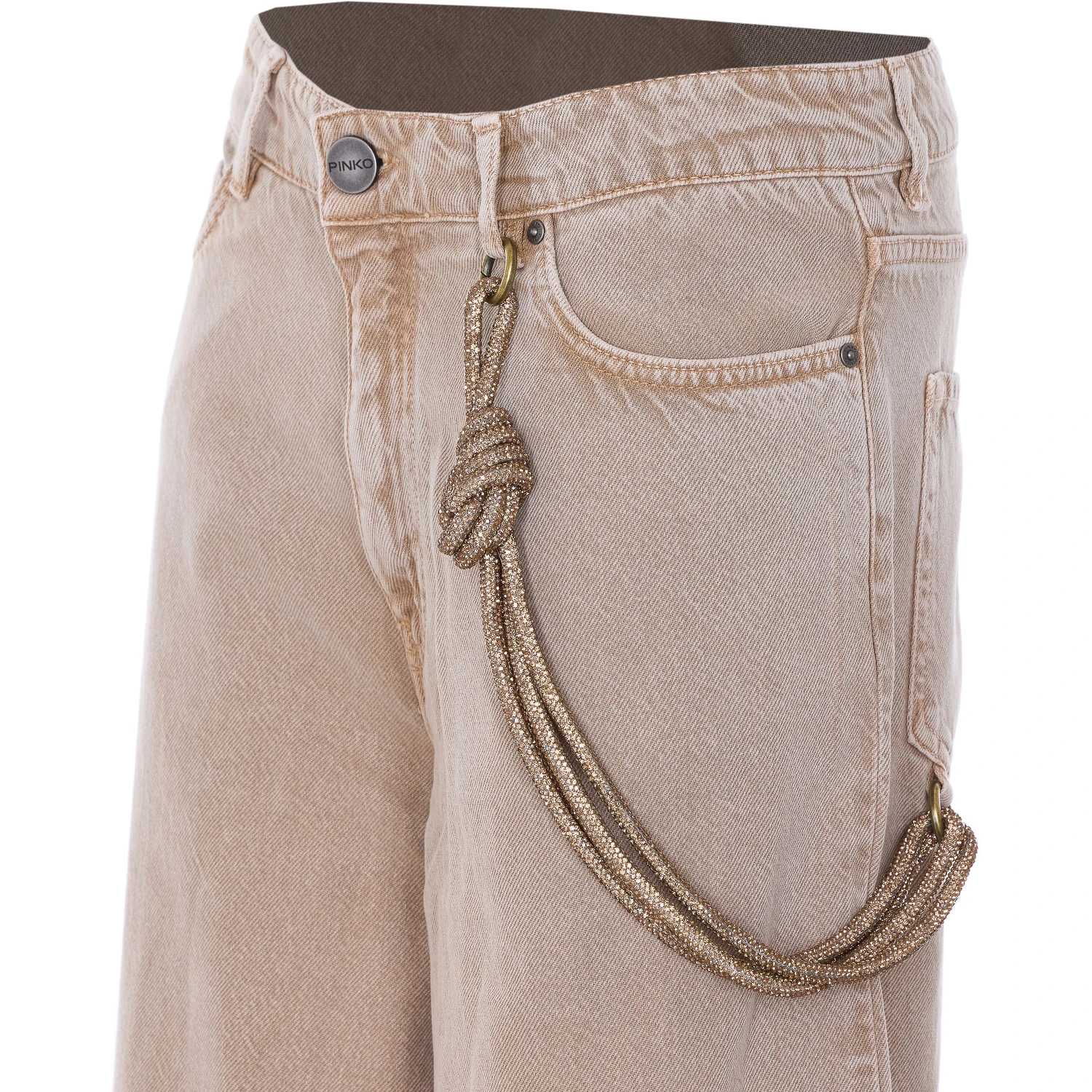 Pinko Trousers Beige