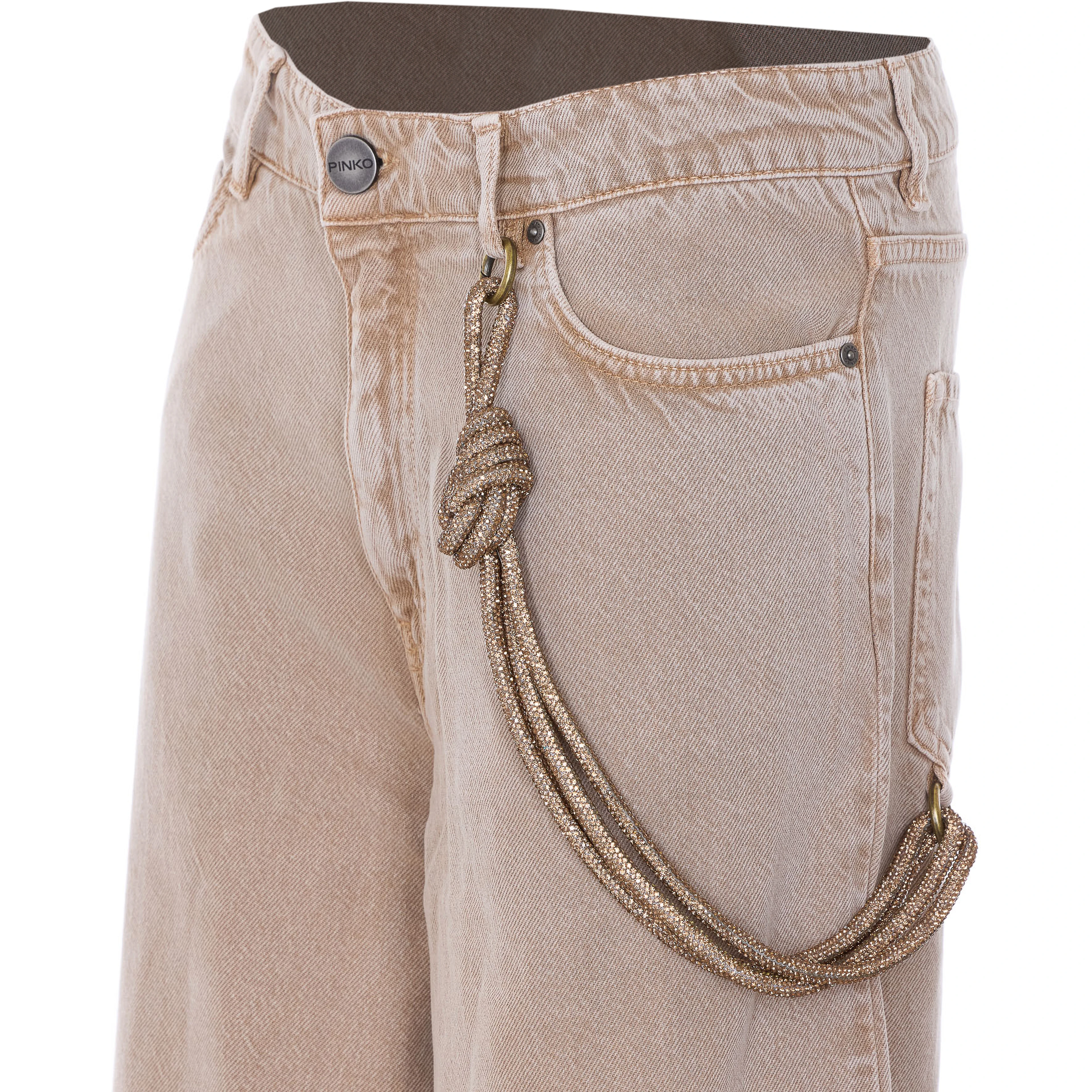 Pinko Trousers Beige