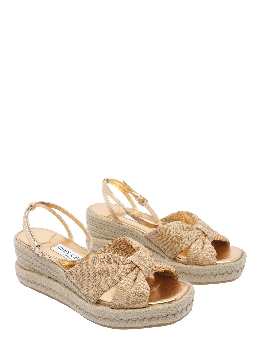 Jimmy Choo Sandals Golden