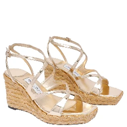 Jimmy Choo Sandals Golden