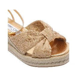 Jimmy Choo Sandals Golden