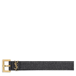 Saint Laurent  Belts Black