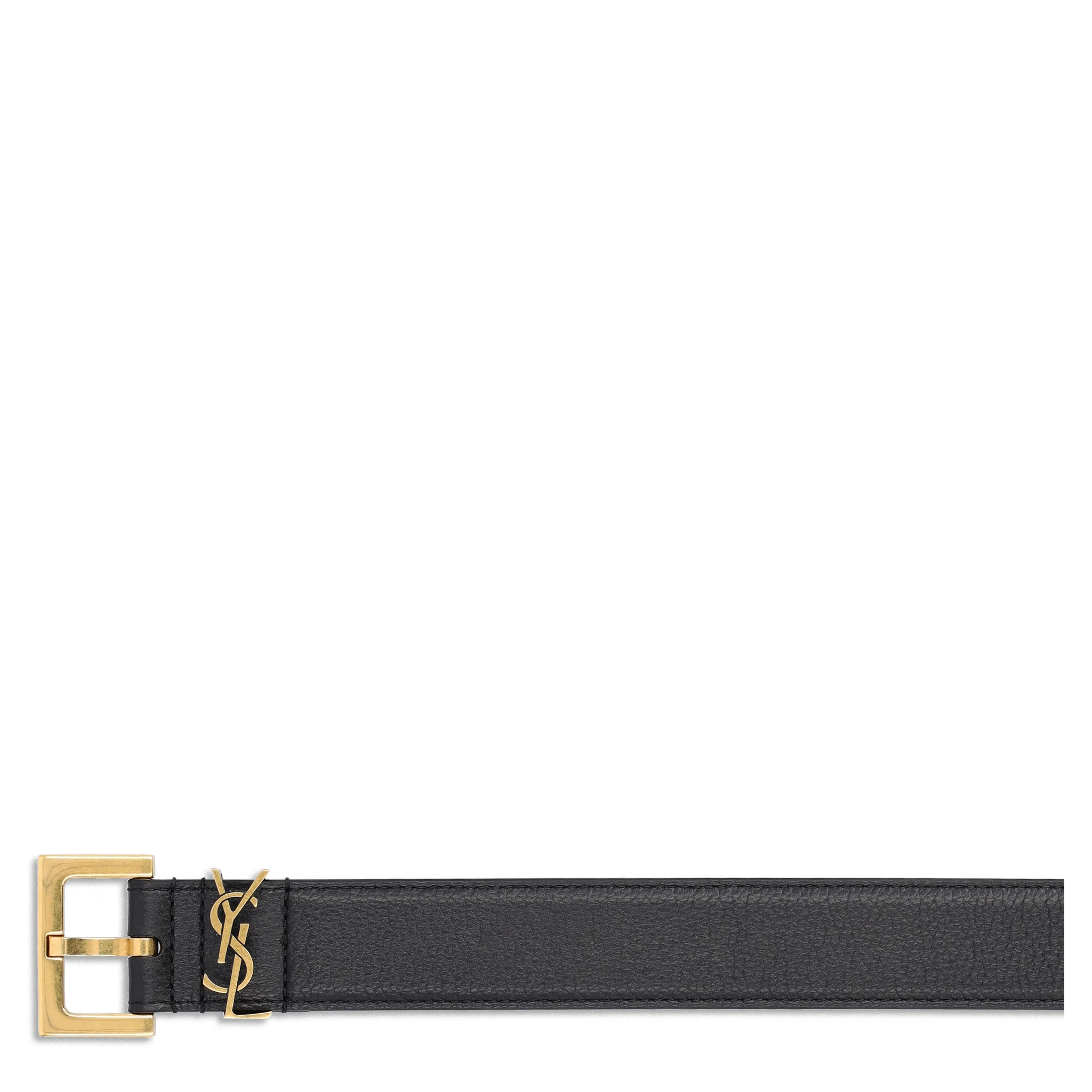 Saint Laurent  Belts Black