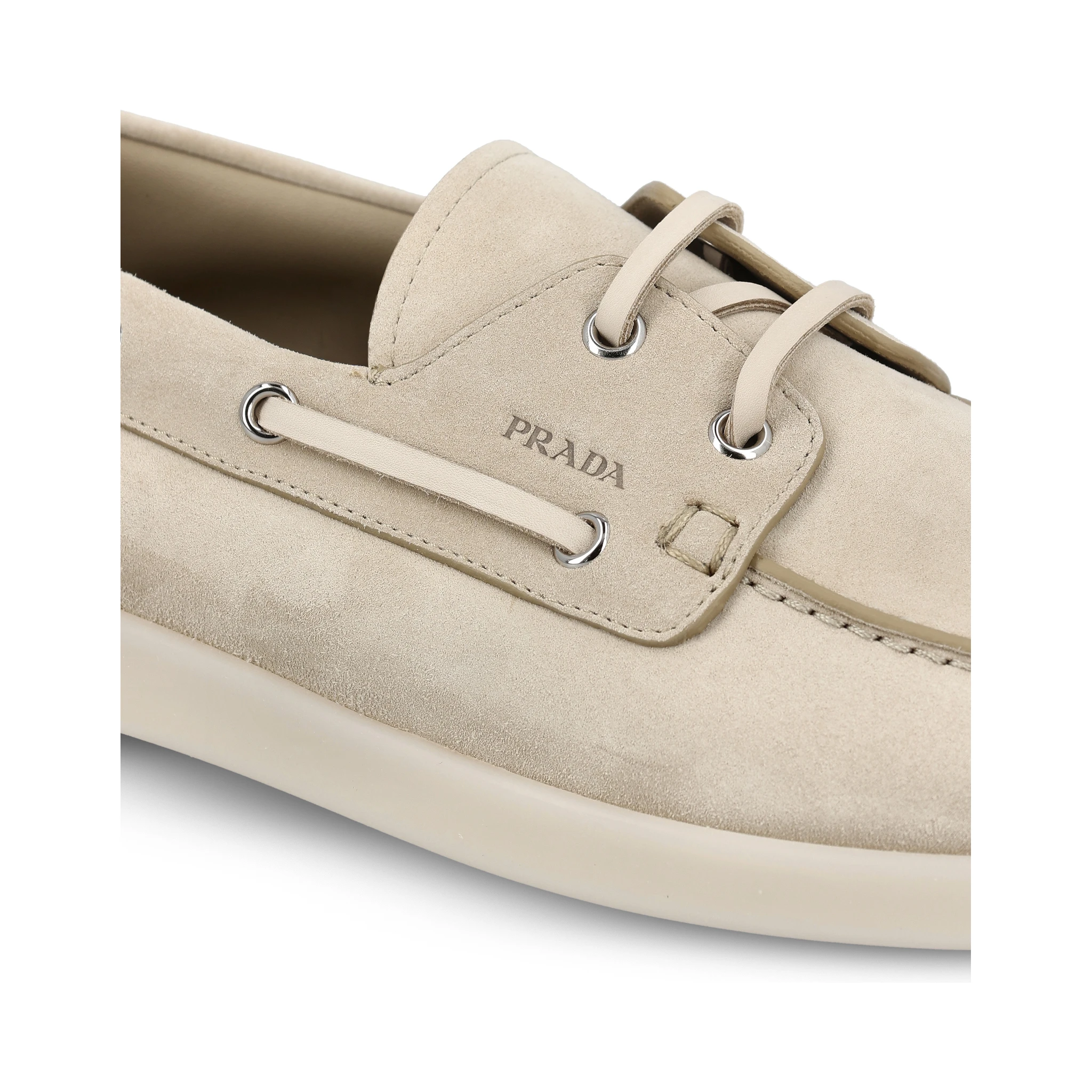 أحذية برادا المسطحة