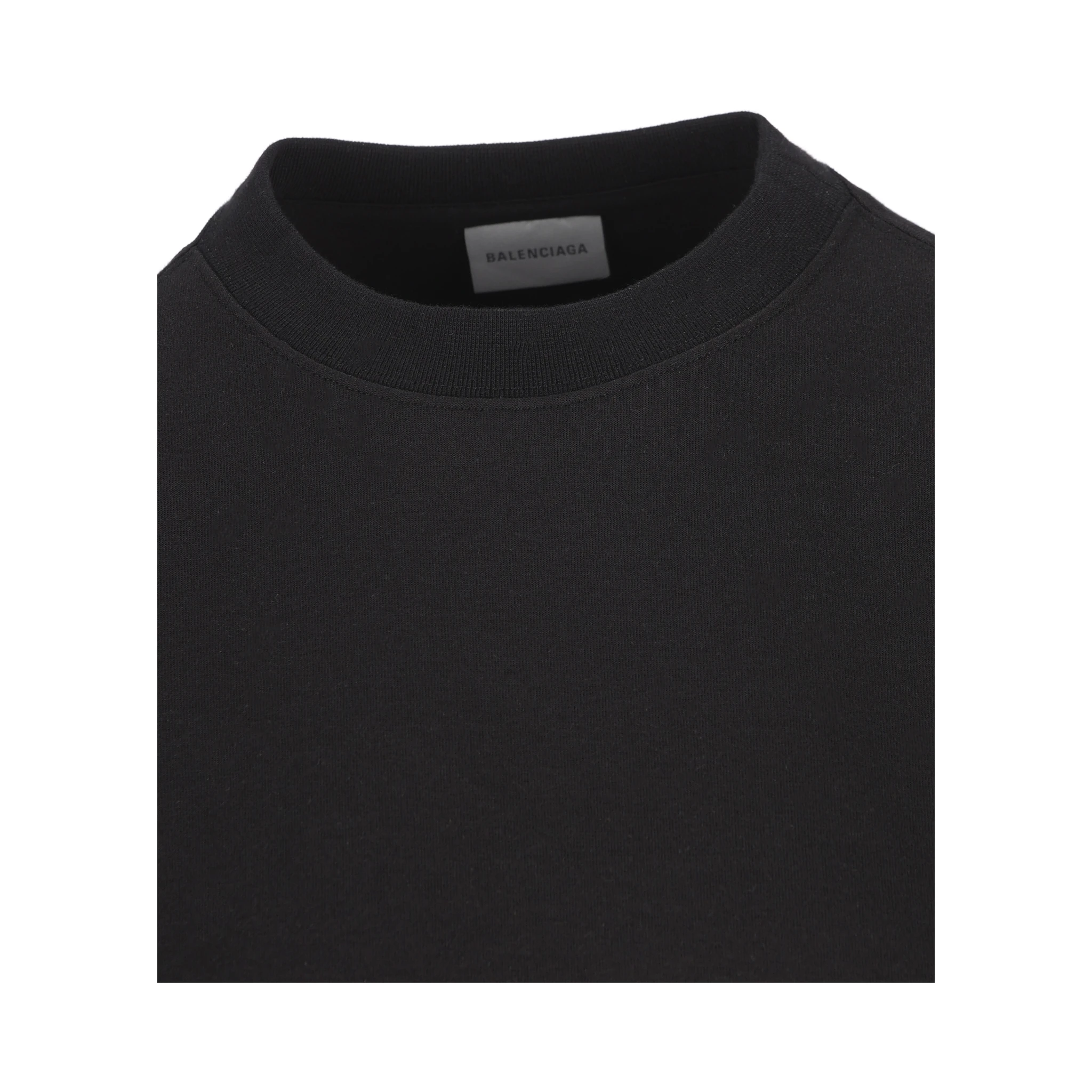 Balenciaga T-shirts and Polos Black
