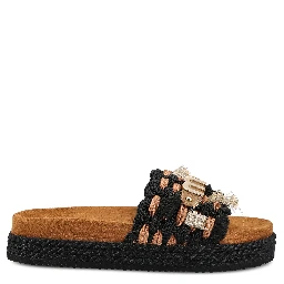 Mou Sandals Black