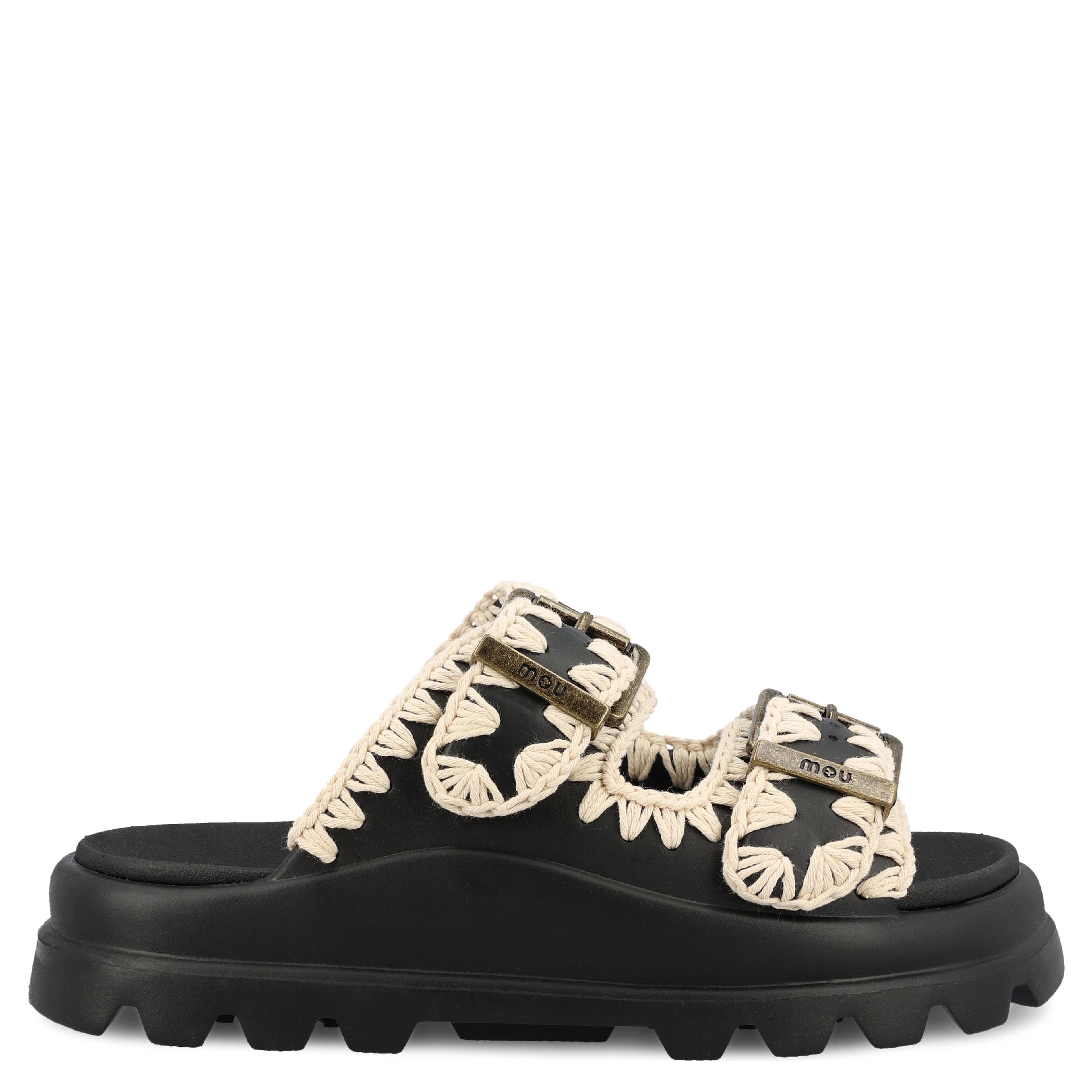 Mou Sandals Black