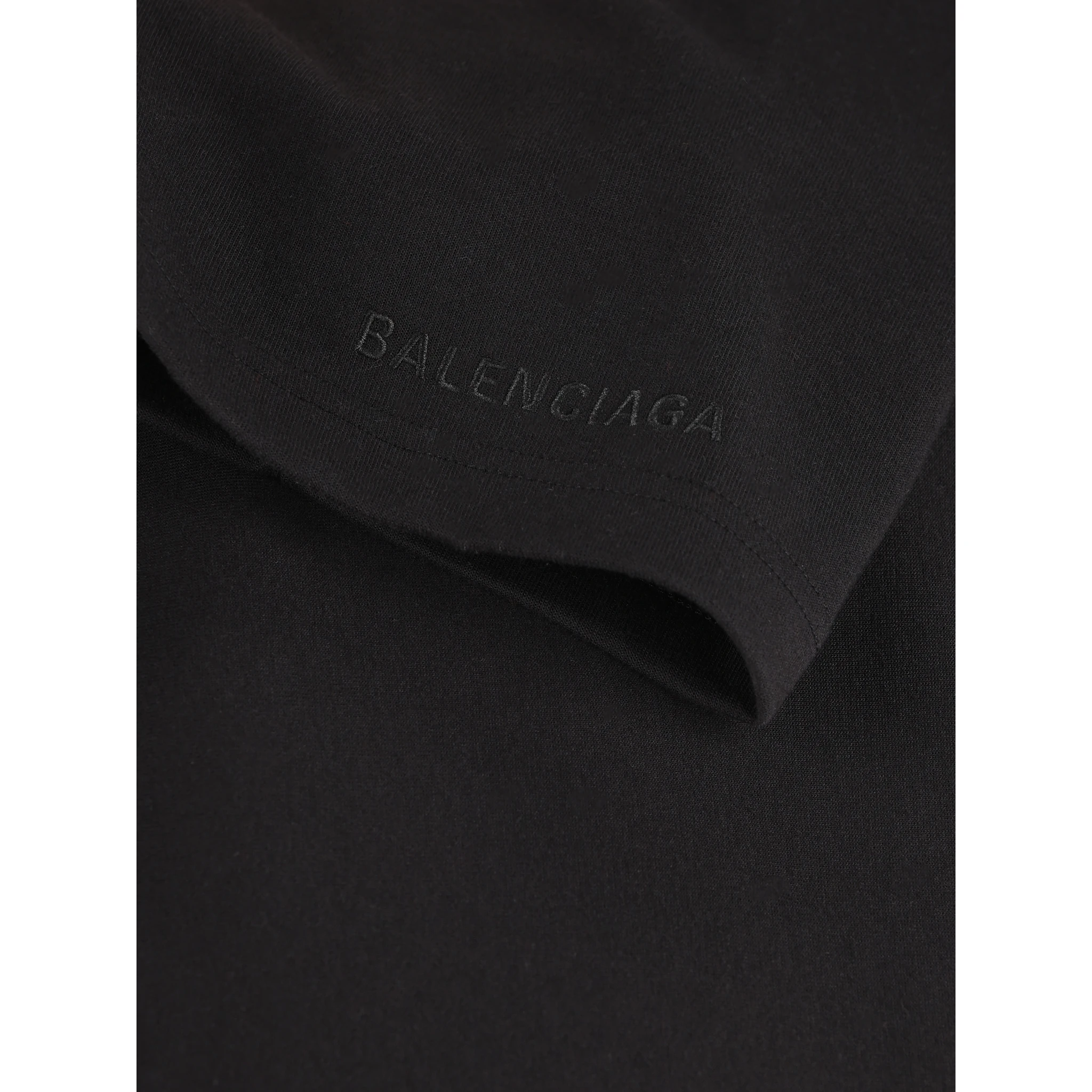 Balenciaga T-shirts and Polos Black