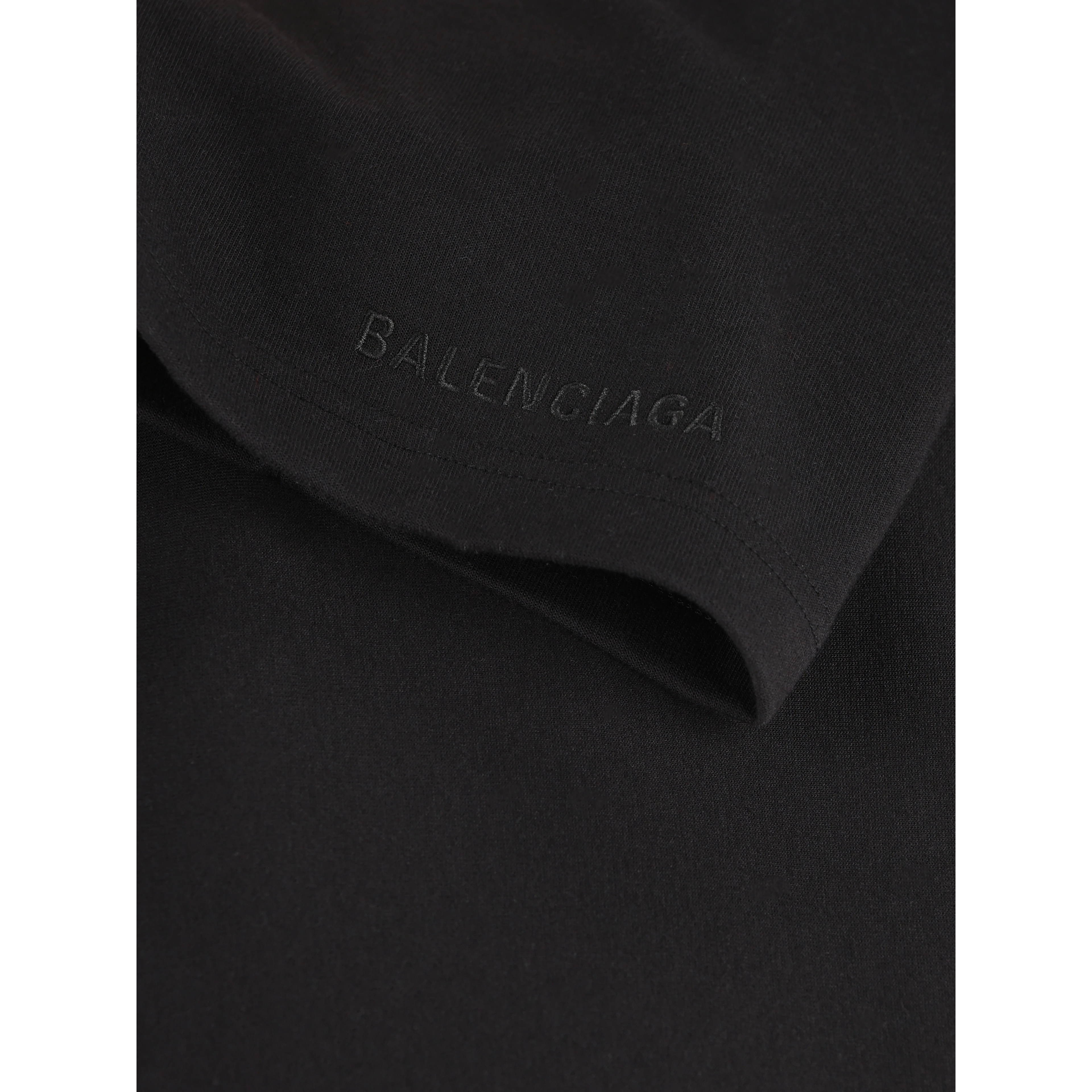 Balenciaga T-shirts and Polos Black