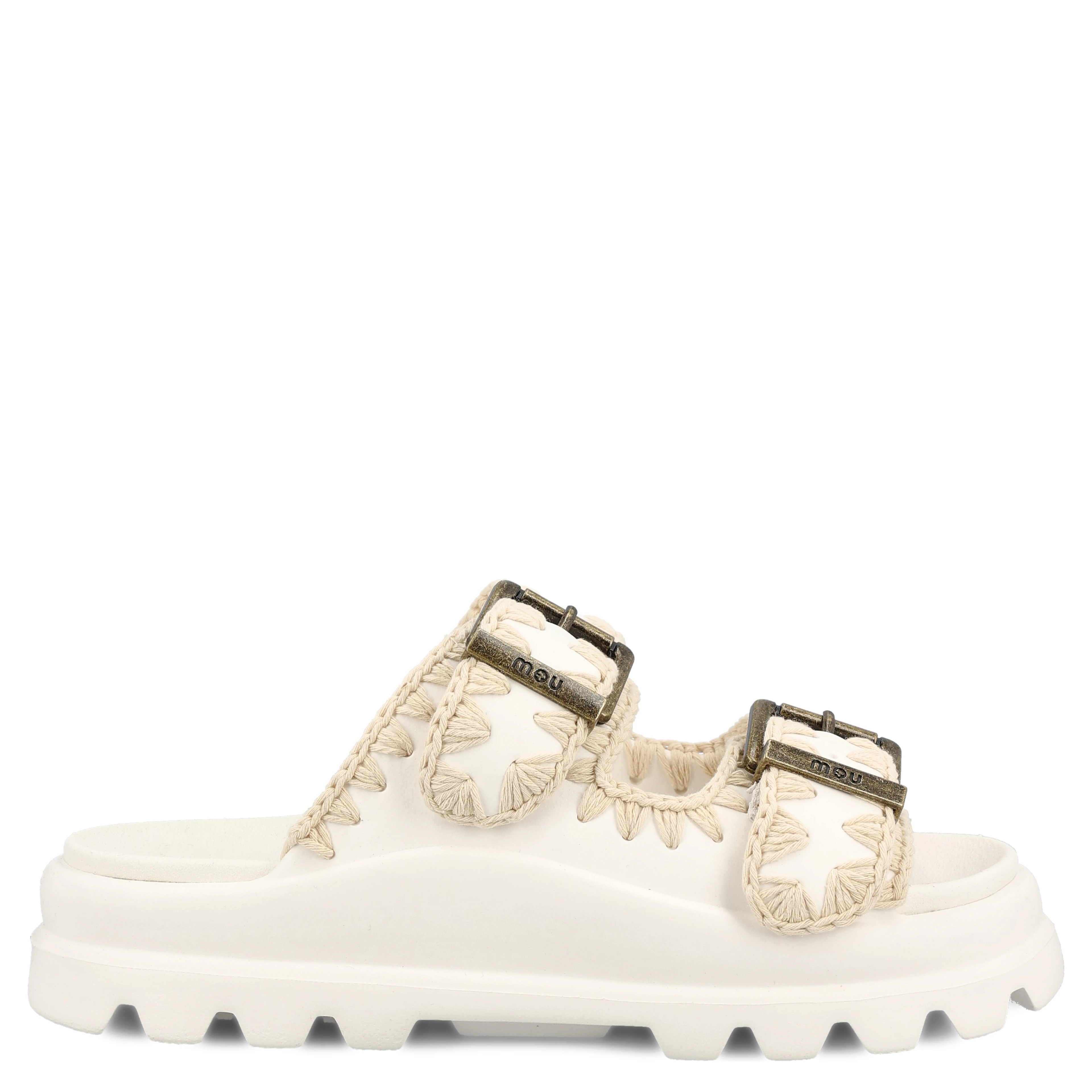 Mou Sandals White