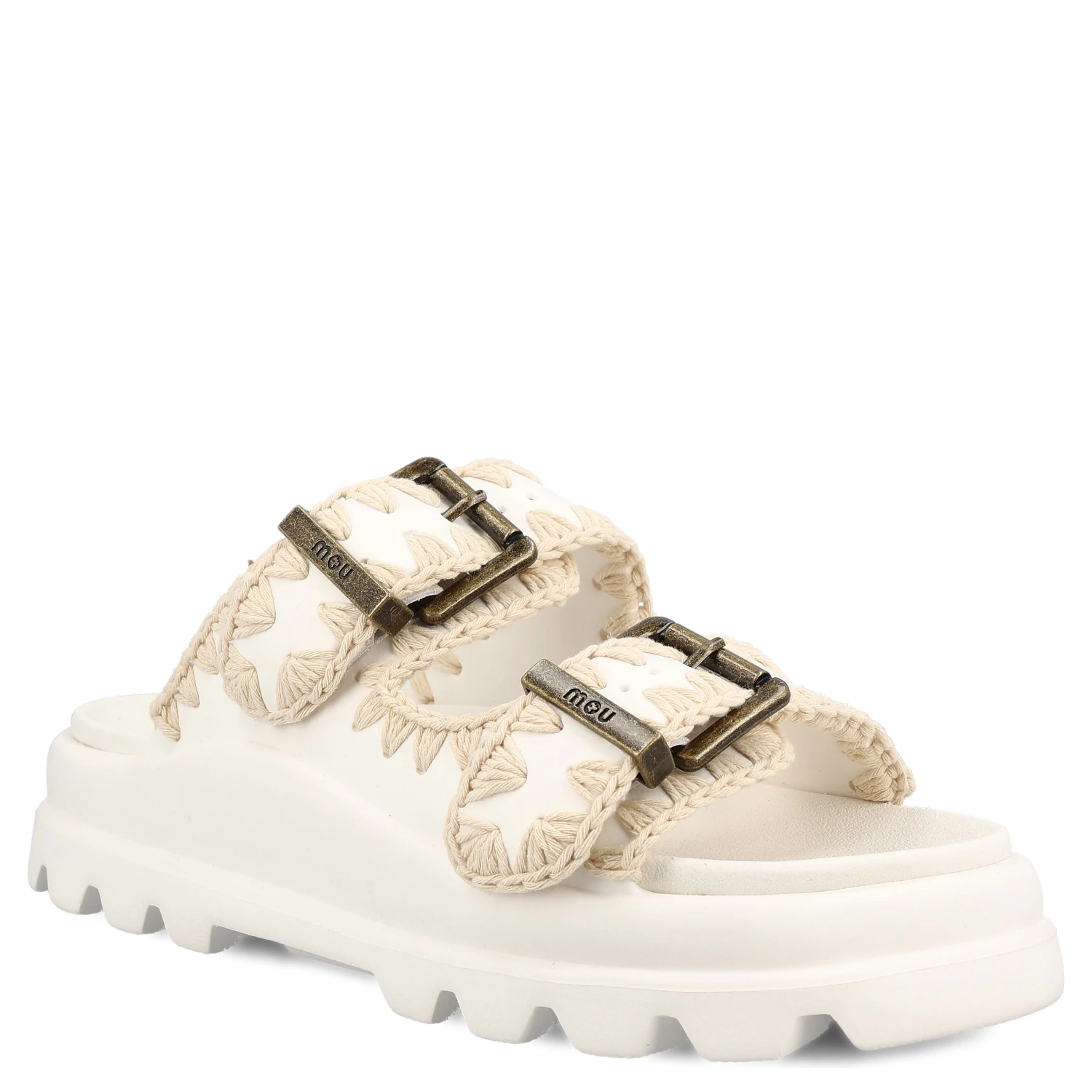 Mou Sandals White