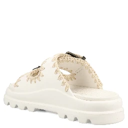 Mou Sandals White