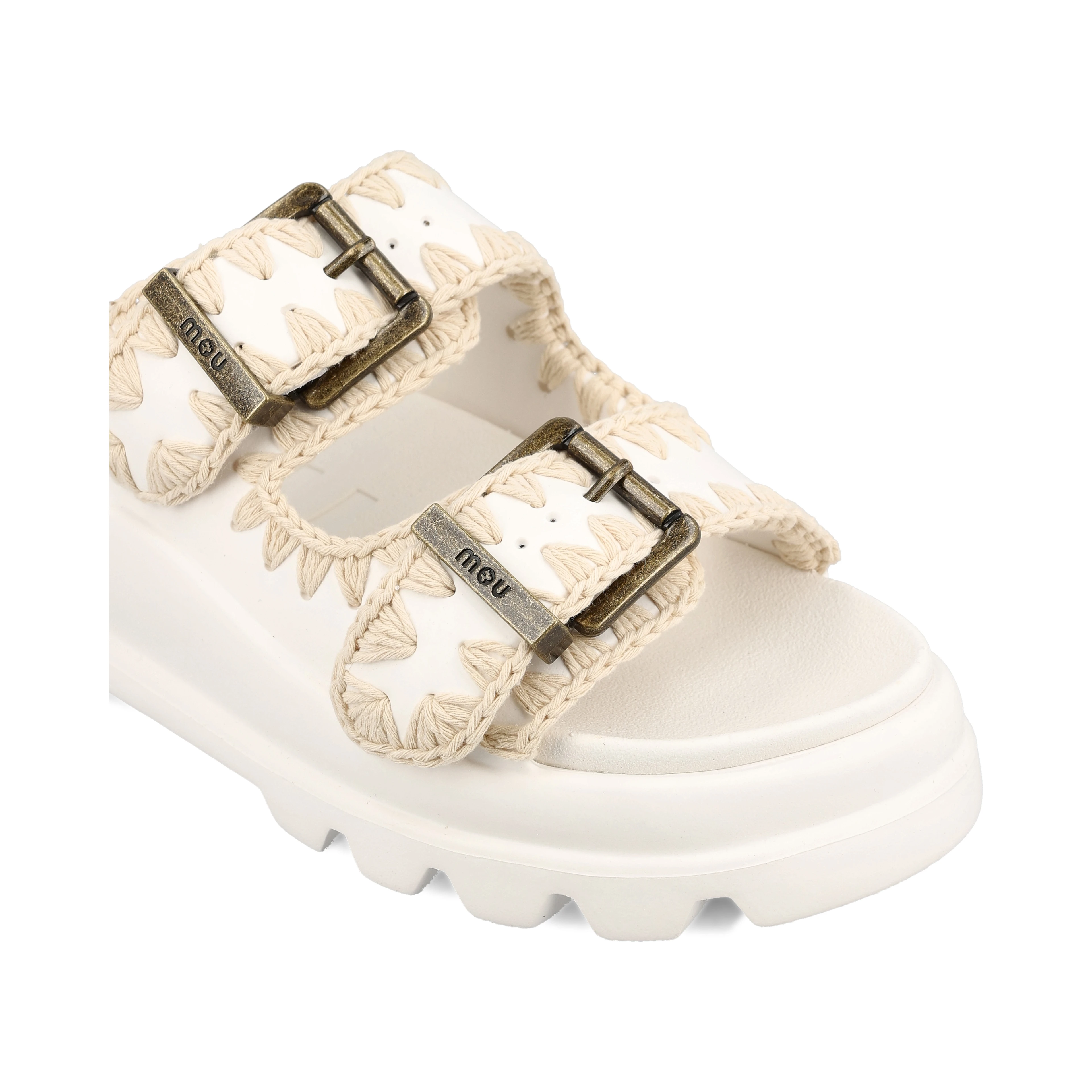 Mou Sandals White