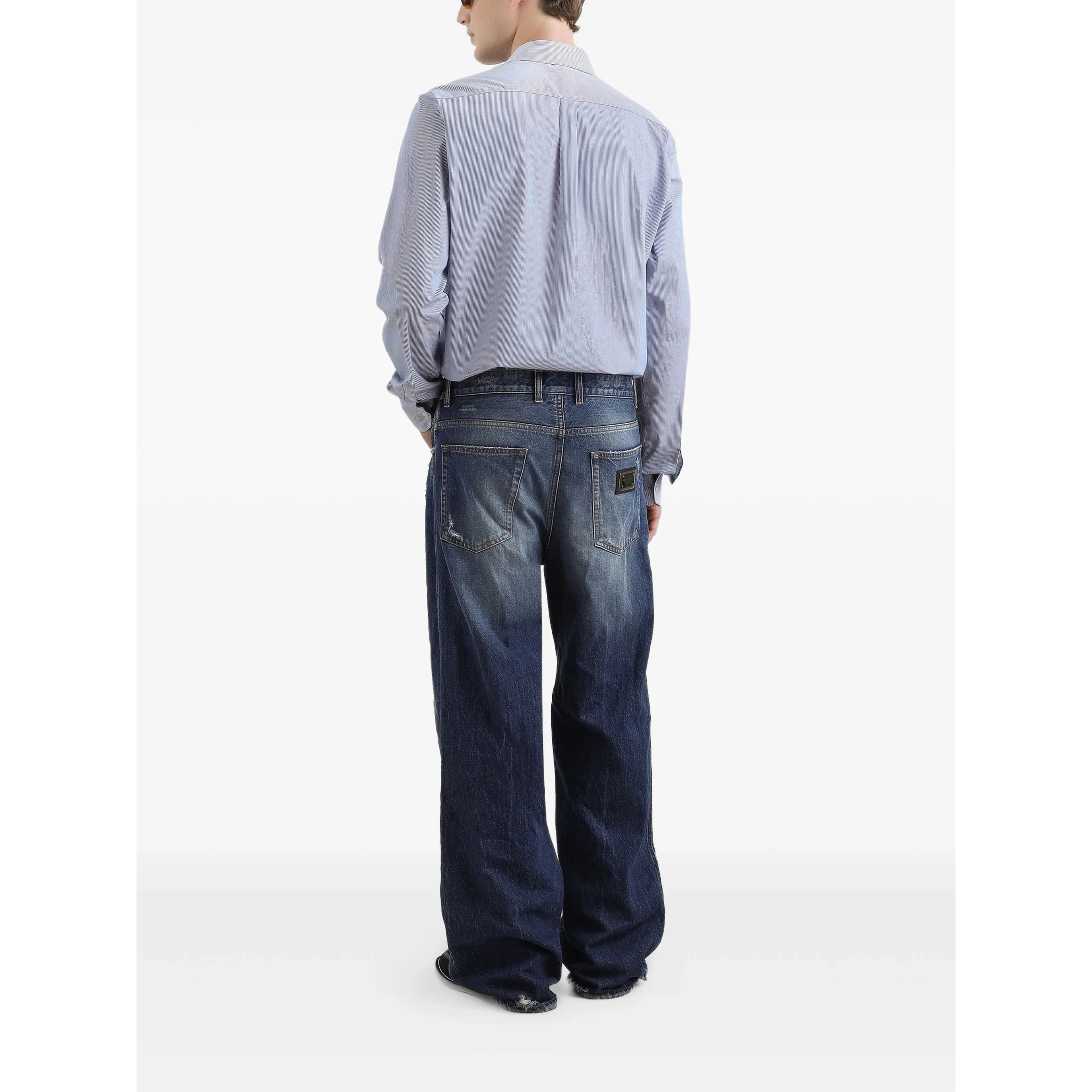 Dolce & Gabbana Shirts Clear Blue