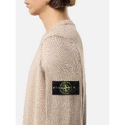 Stone Island Sweaters Beige