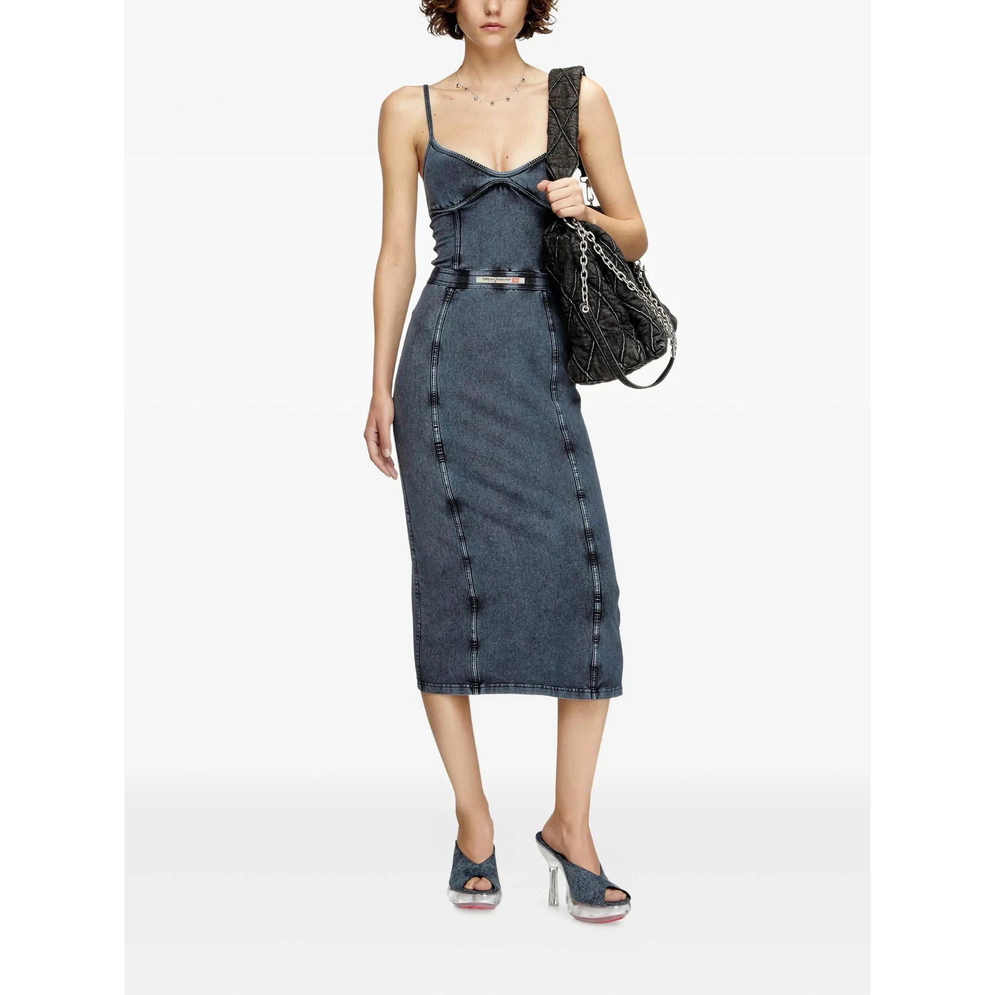 Diesel Dresses Clear Blue