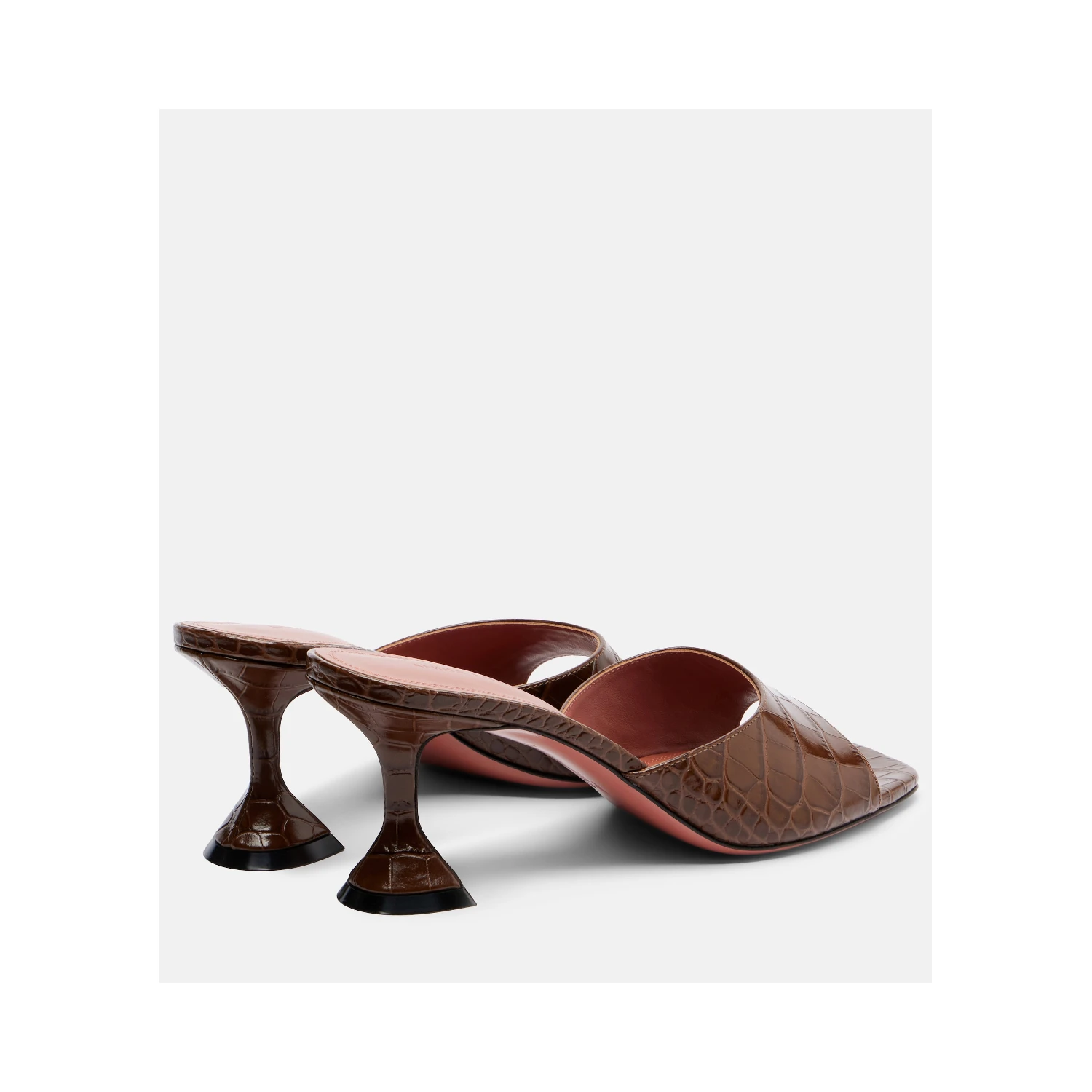 Amina Muaddi Sandals Brown