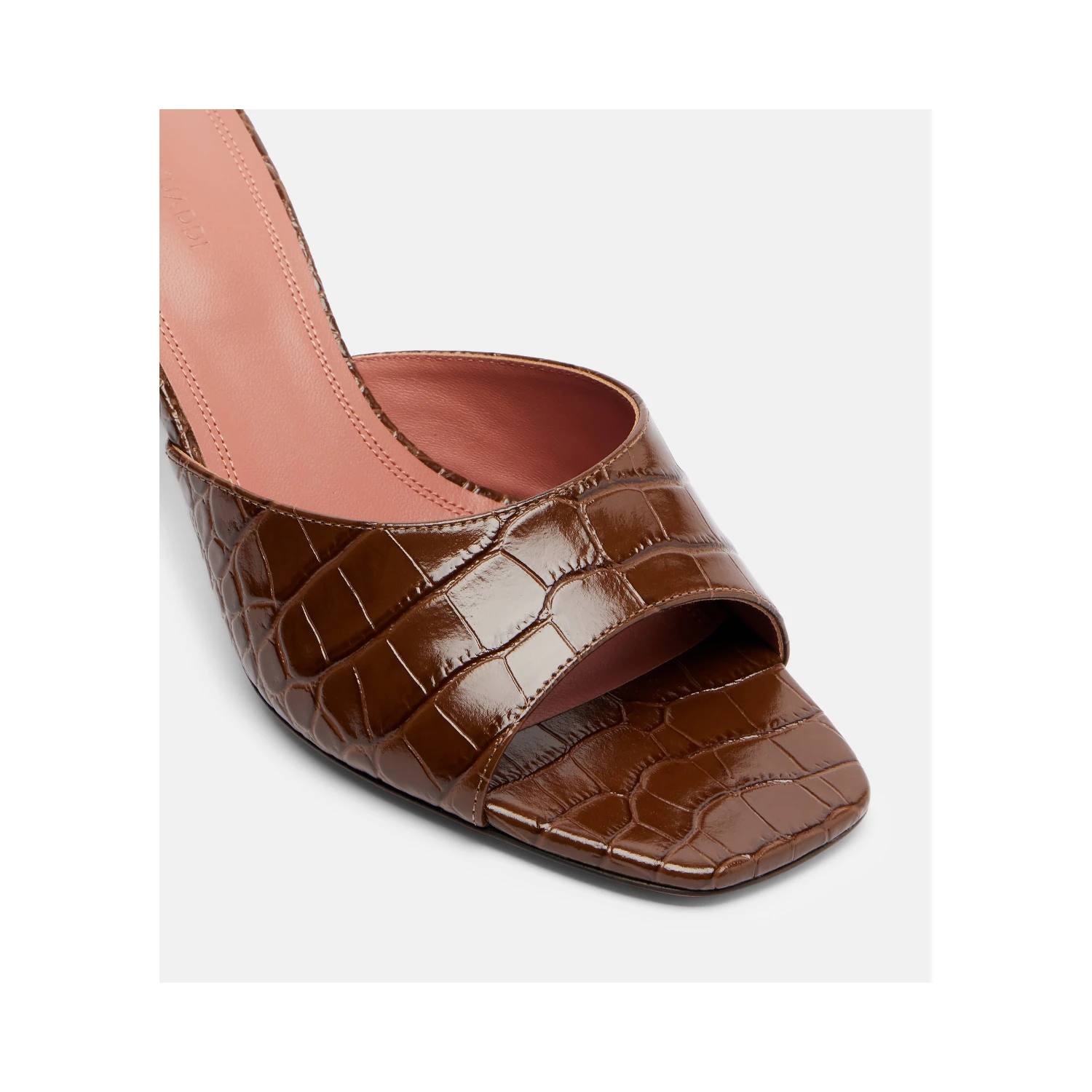 Amina Muaddi Sandals Brown