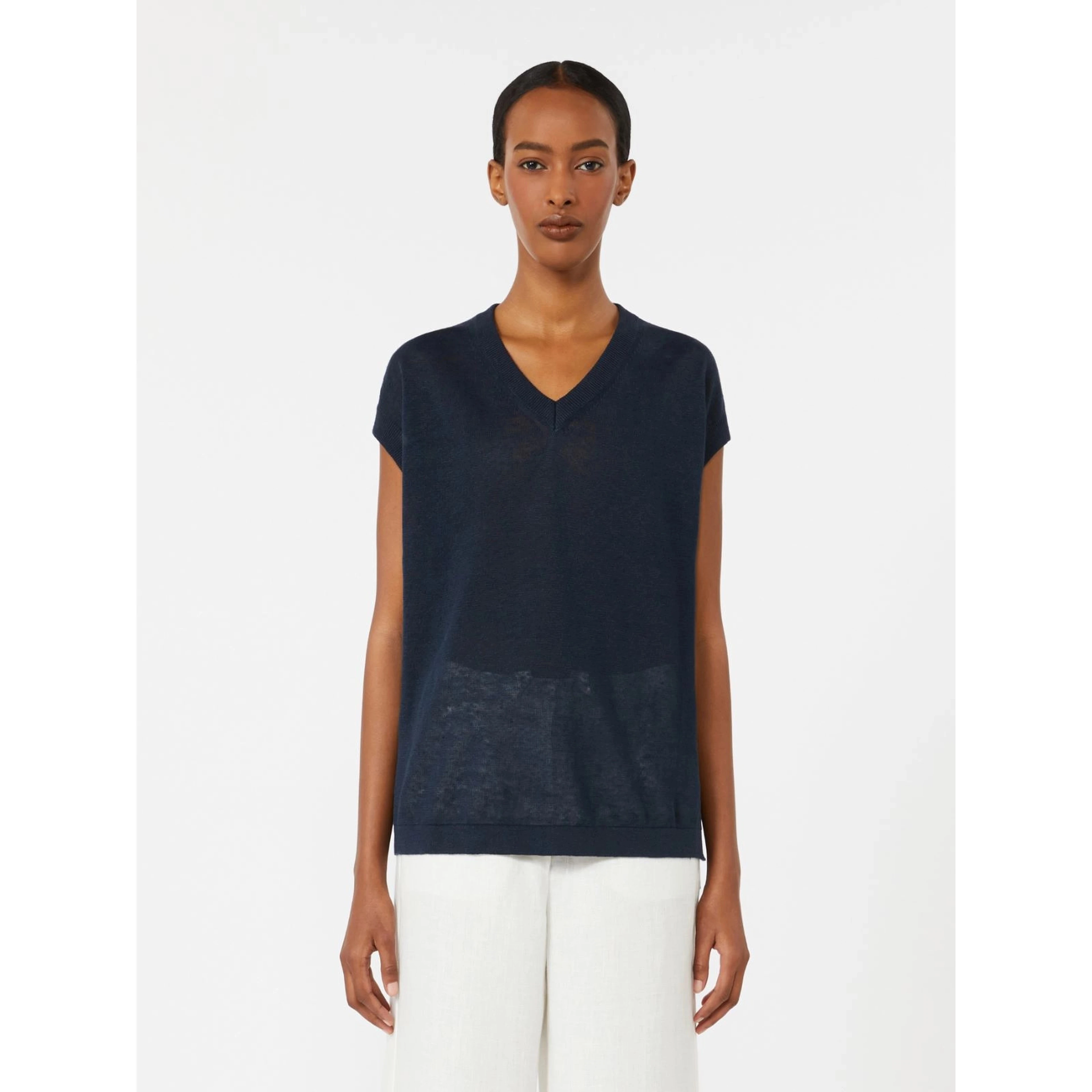 S Max Mara Sweaters Blue