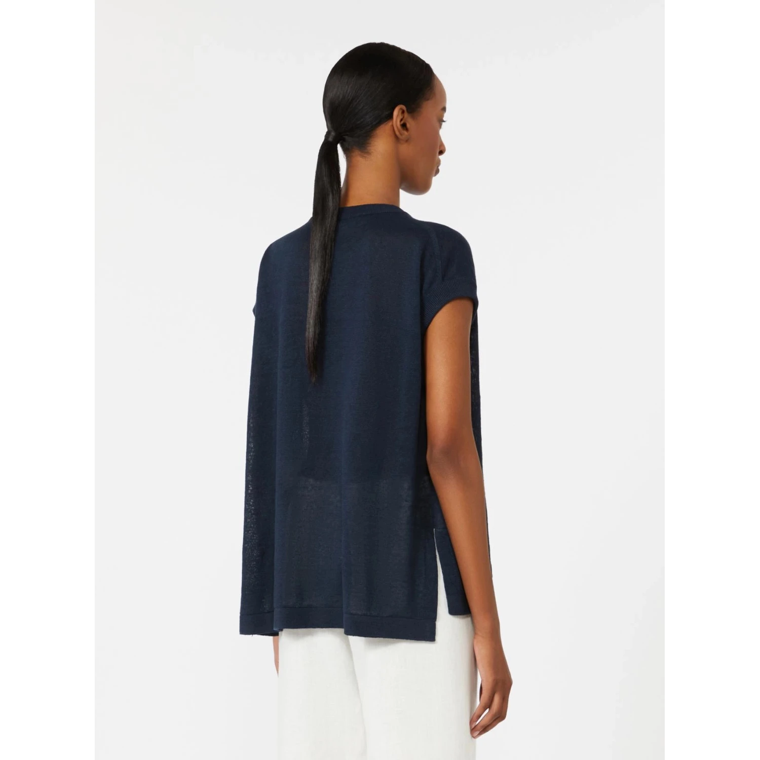 S Max Mara Sweaters Blue