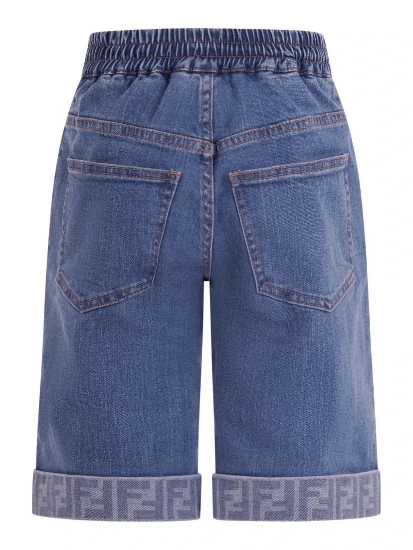 FENDI KIDS Shorts Blue