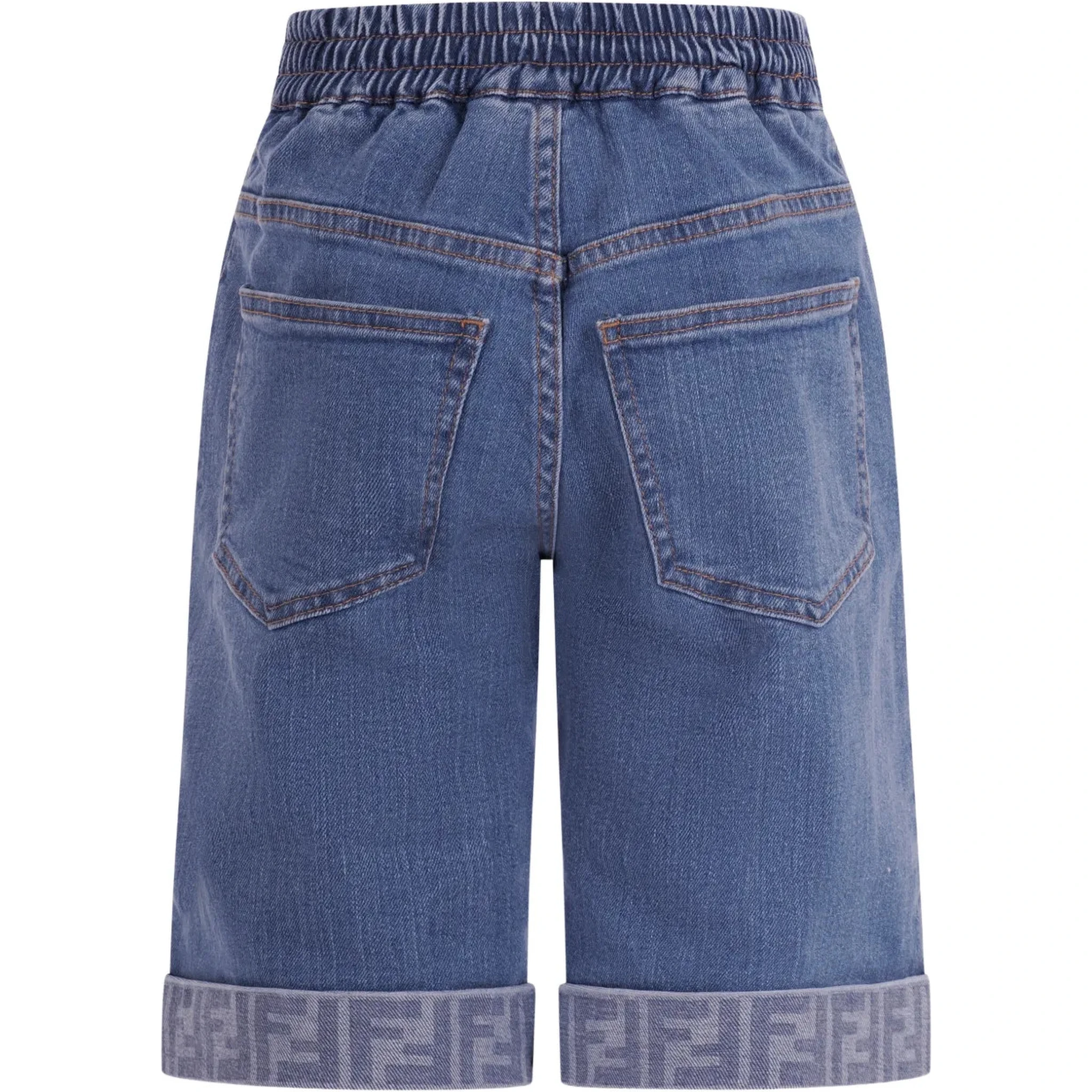 FENDI KIDS Shorts Blue