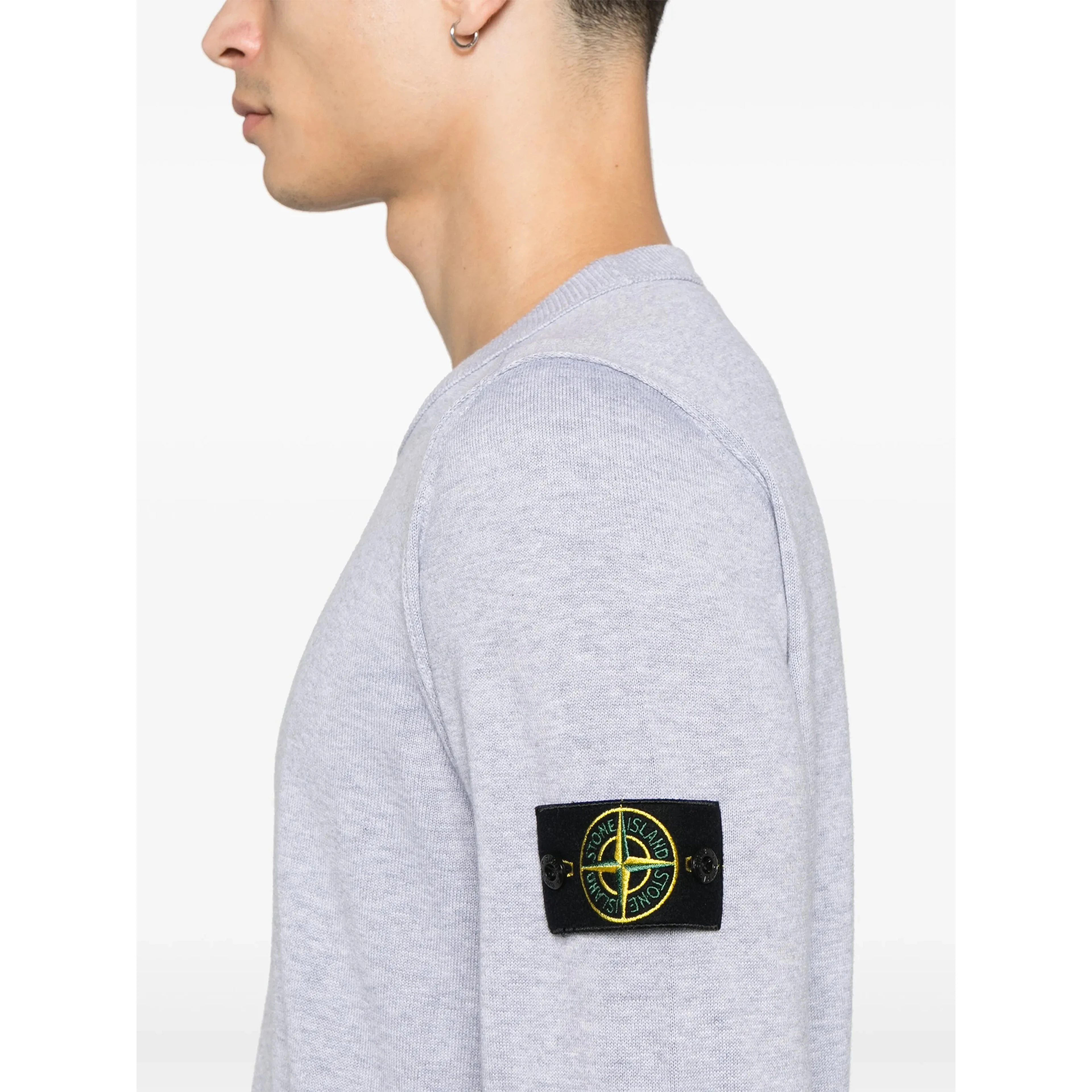 Stone Island Sweaters Grey
