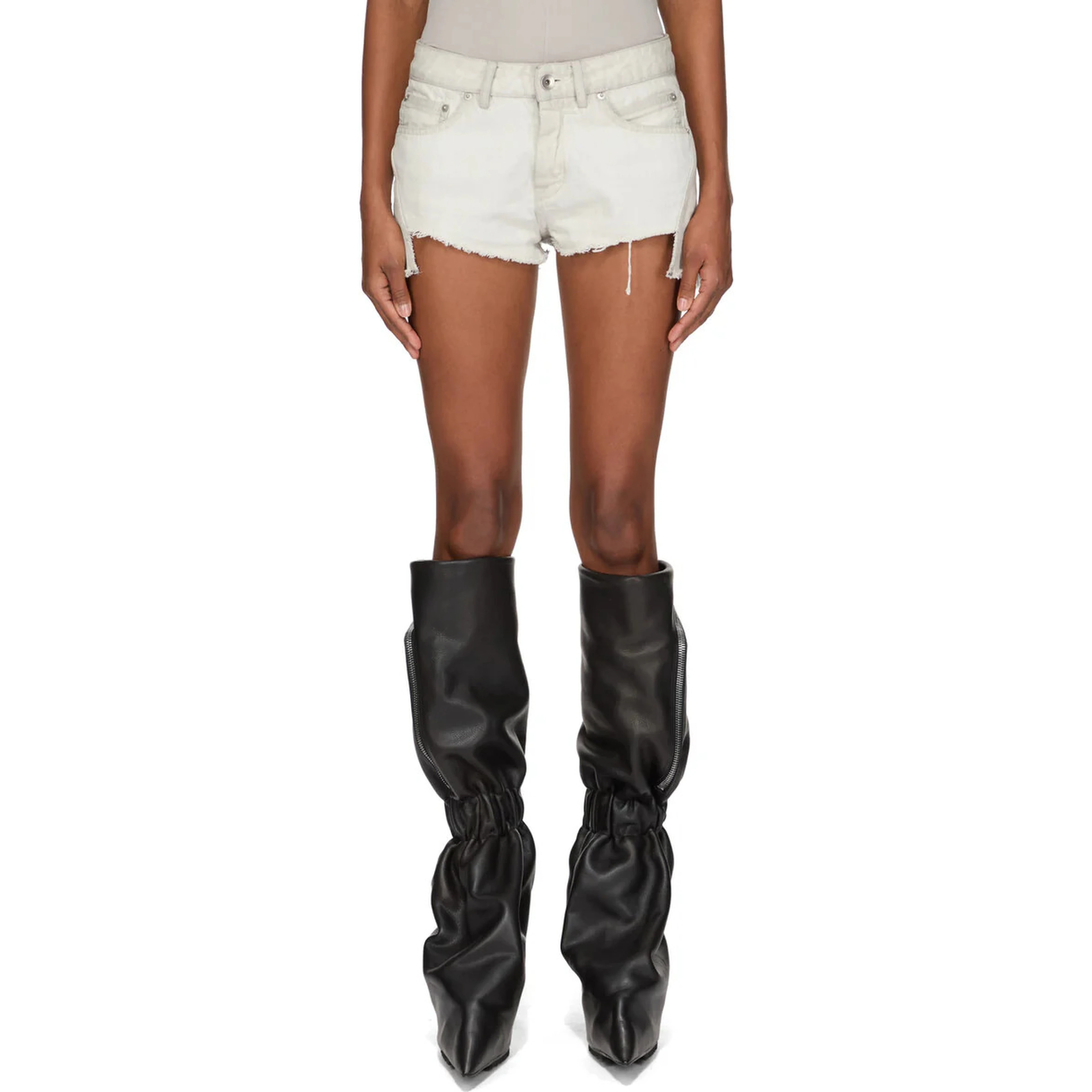 Rick Owens Shorts White