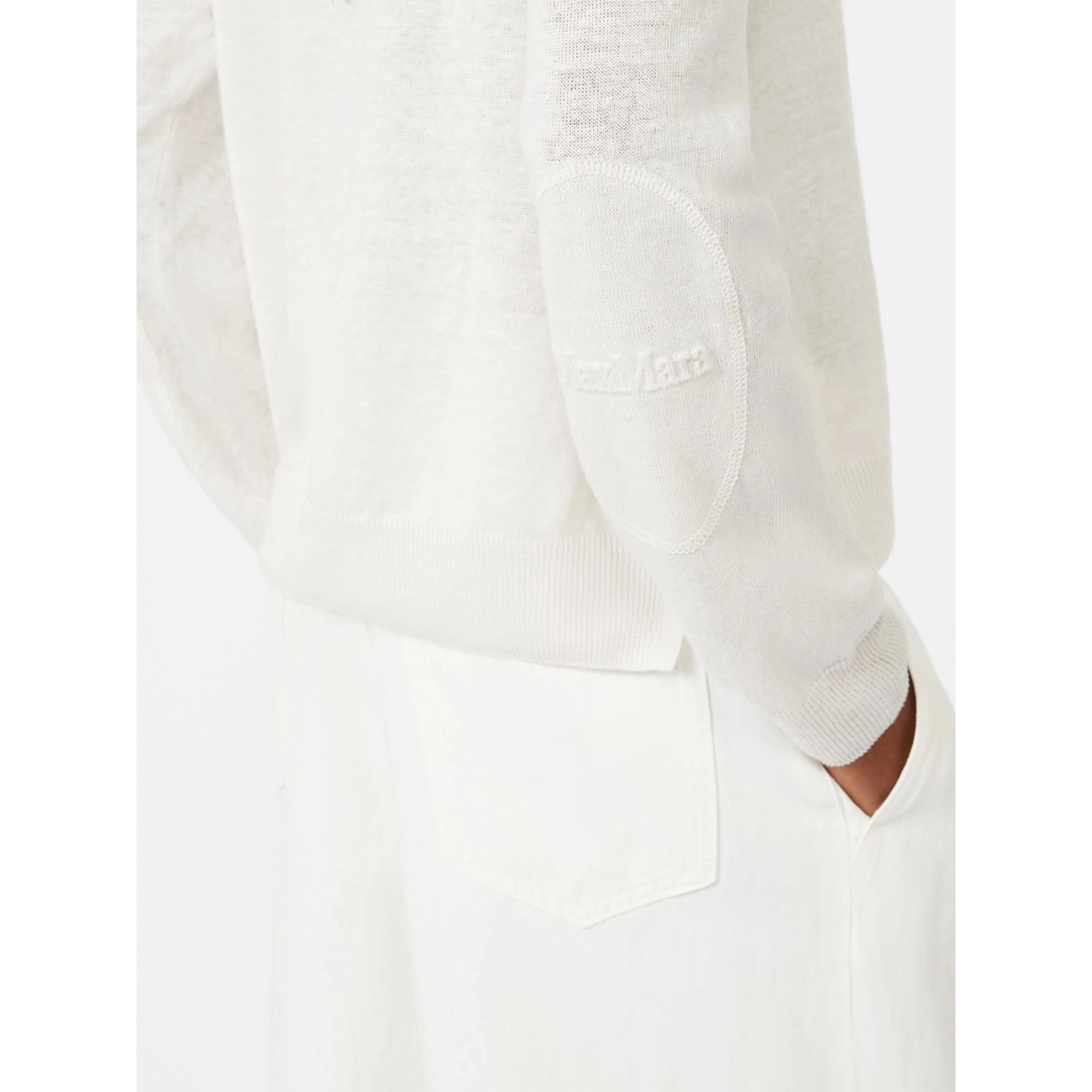 S Max Mara Sweaters White