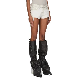 Rick Owens Shorts White